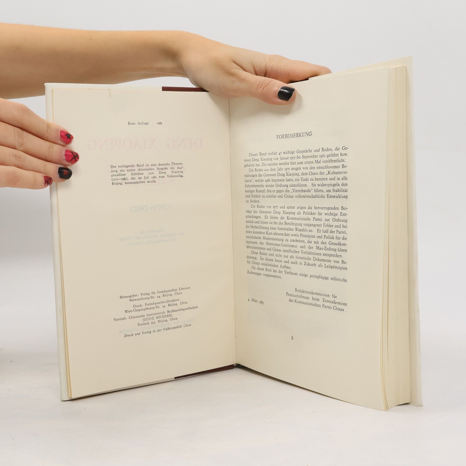 Deng Xiaoping Ausgewählte Schriften