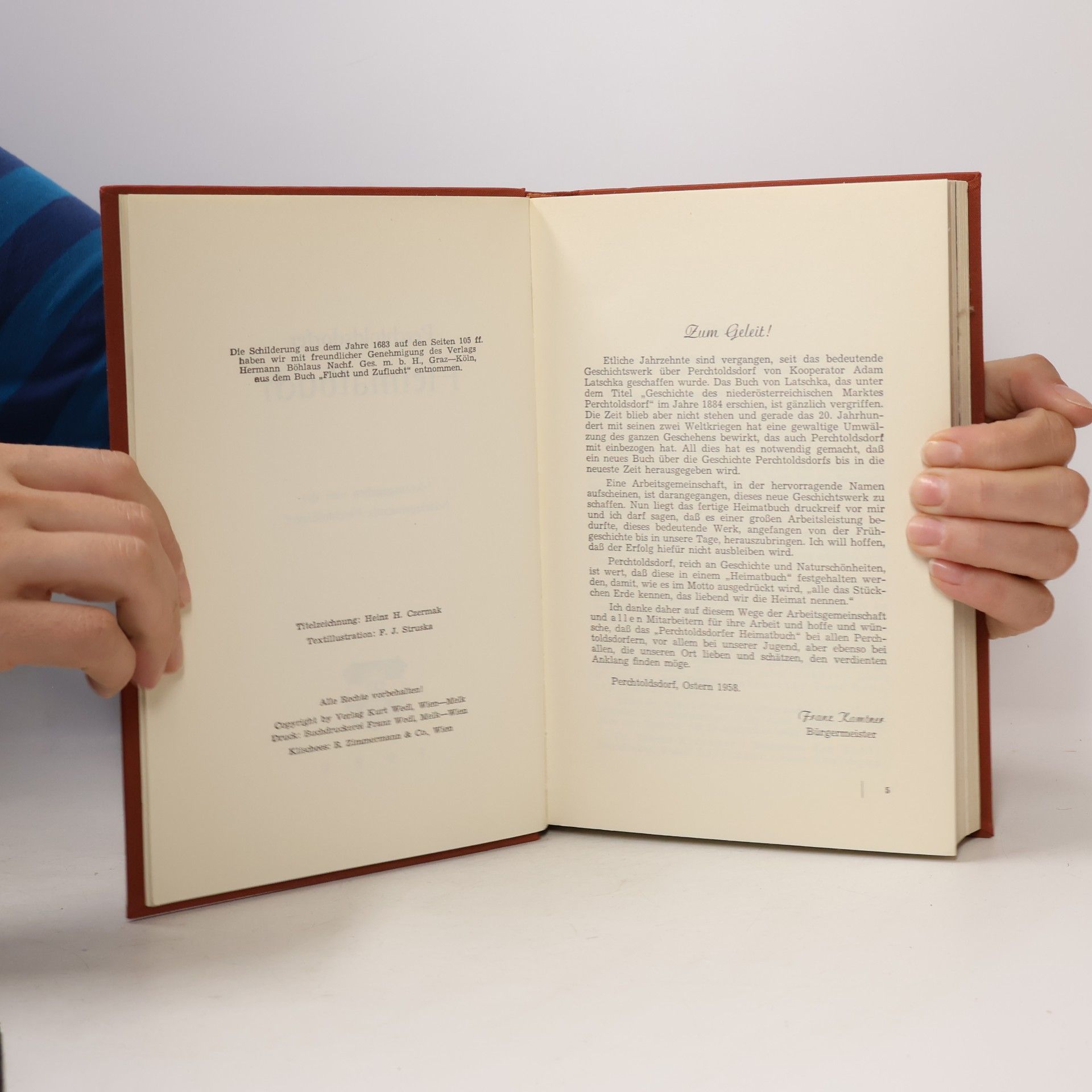 Autorenkollektiv Perchtoldsdorfer Heimatbuch