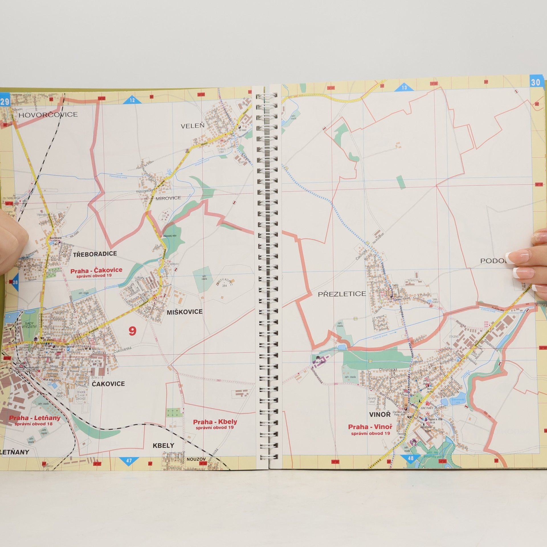 Kolektív autorov Velký atlas 1:15000. Praha a okolí
