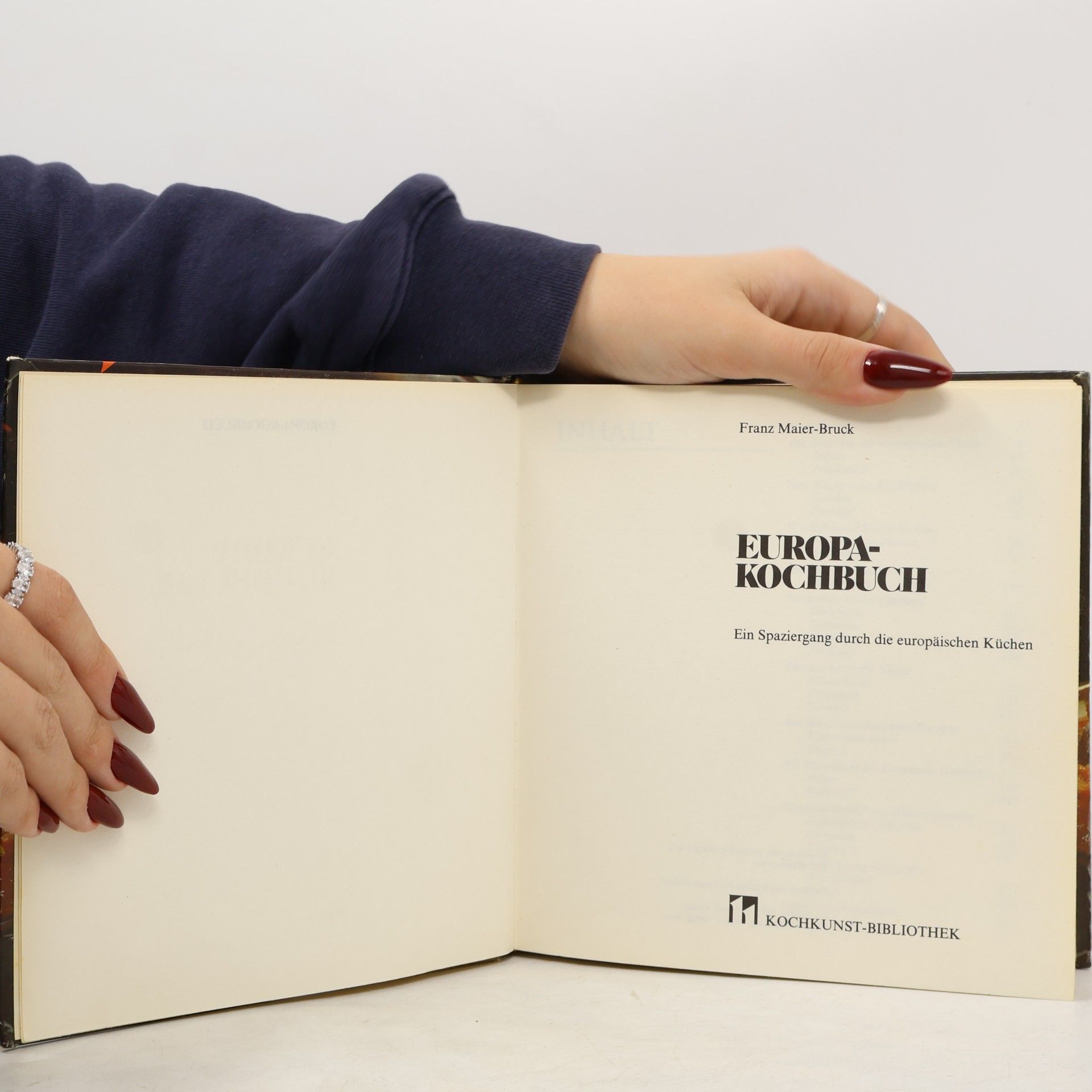 Franz Maier-Bruck Europa-Kochbuch