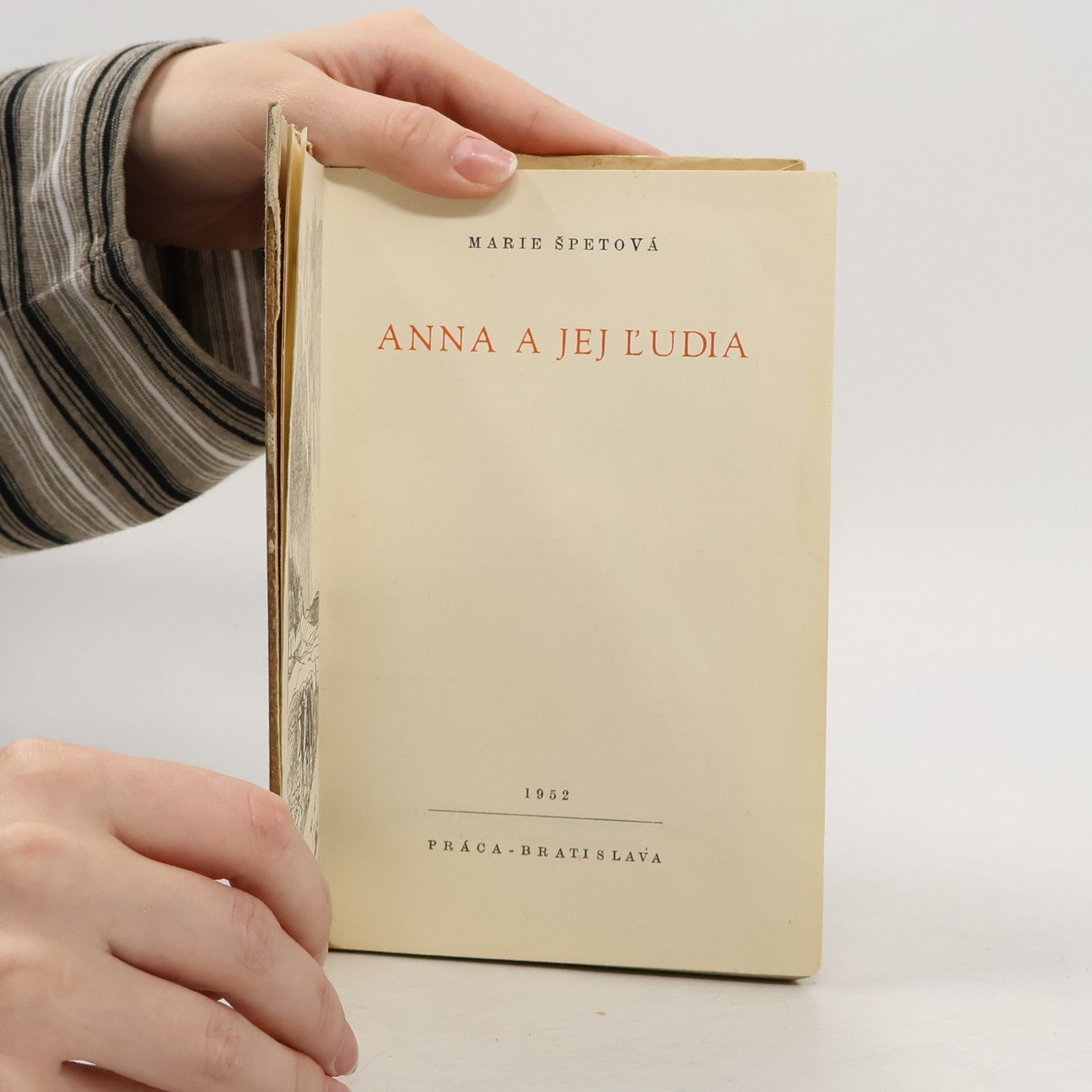 Marie Špetová Anna a jej ľudia
