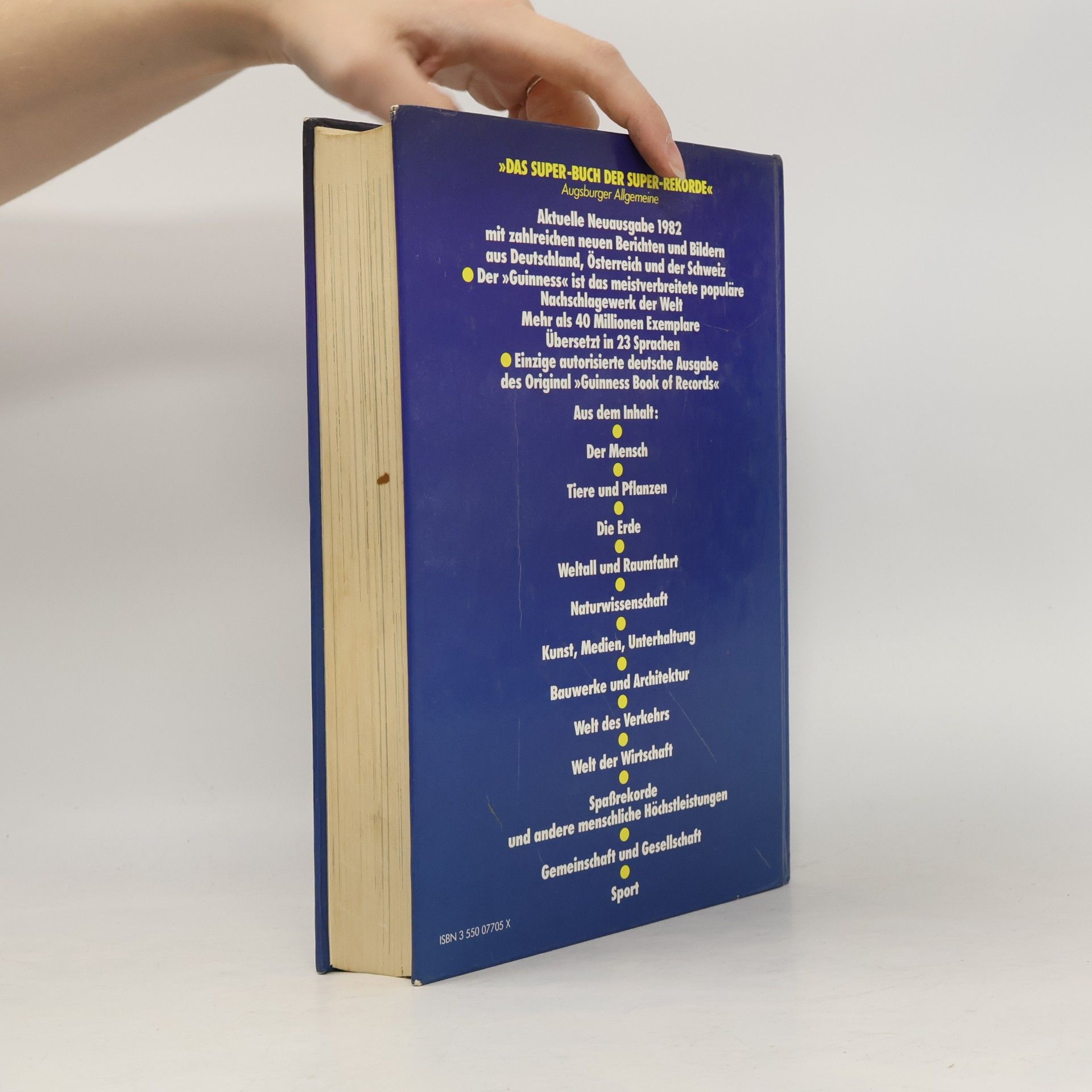 Autores varios Guinness Buch der Rekorde 1982