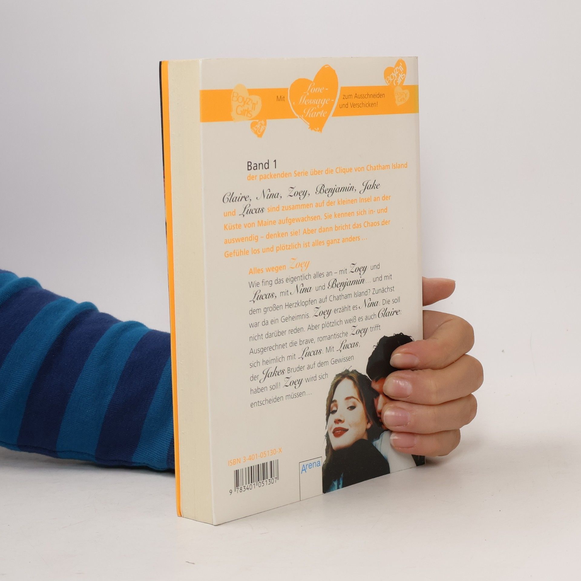 Katherine Applegate Alles wegen Zoey. Mit Love-Message-Karte z. Ausschneiden u. Verschicken
