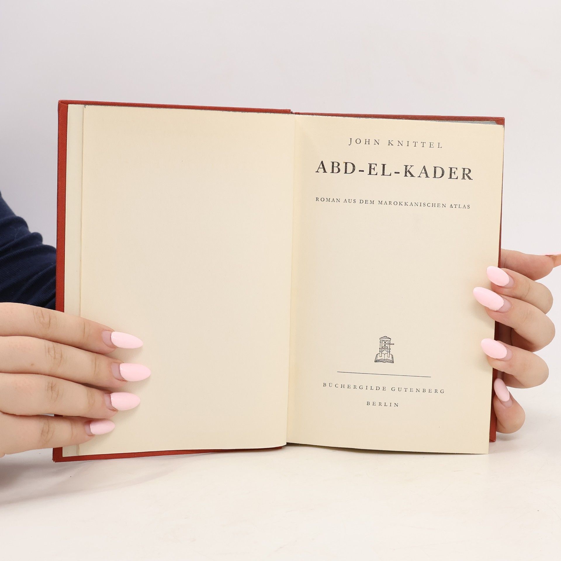 John Knittel Abd-el-Kader