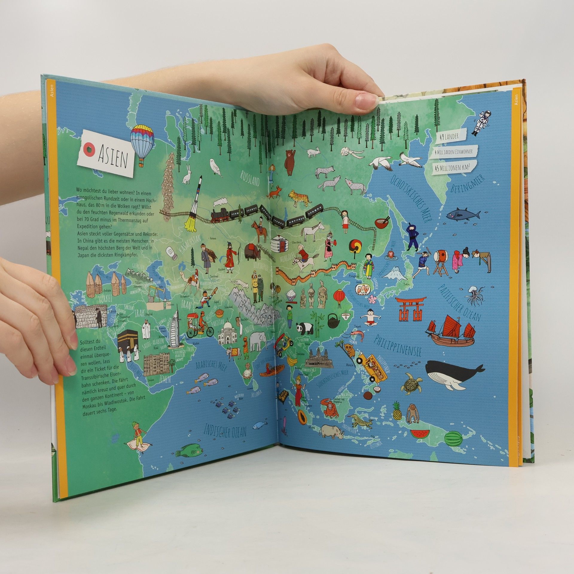 Autorenkollektiv Mein großer Atlas der Erde und ihrer Tiere