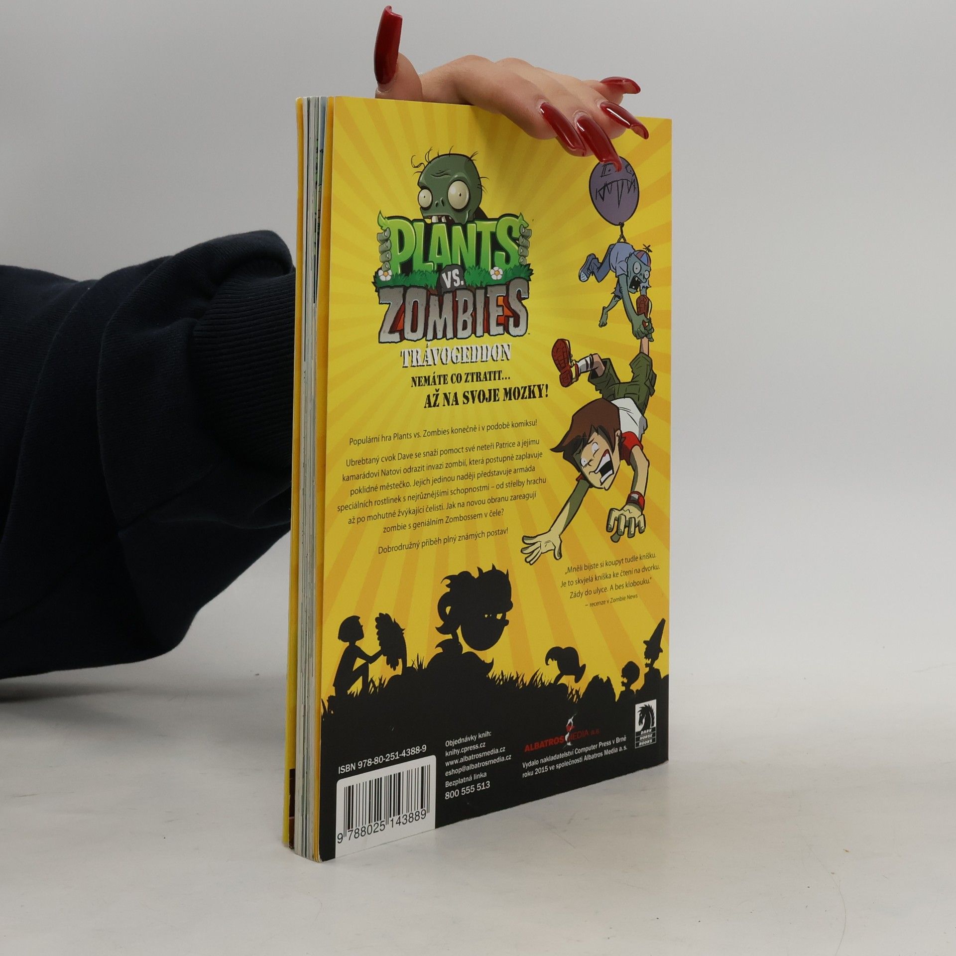 Paul Tobin Plants vs. Zombies. Trávogeddon