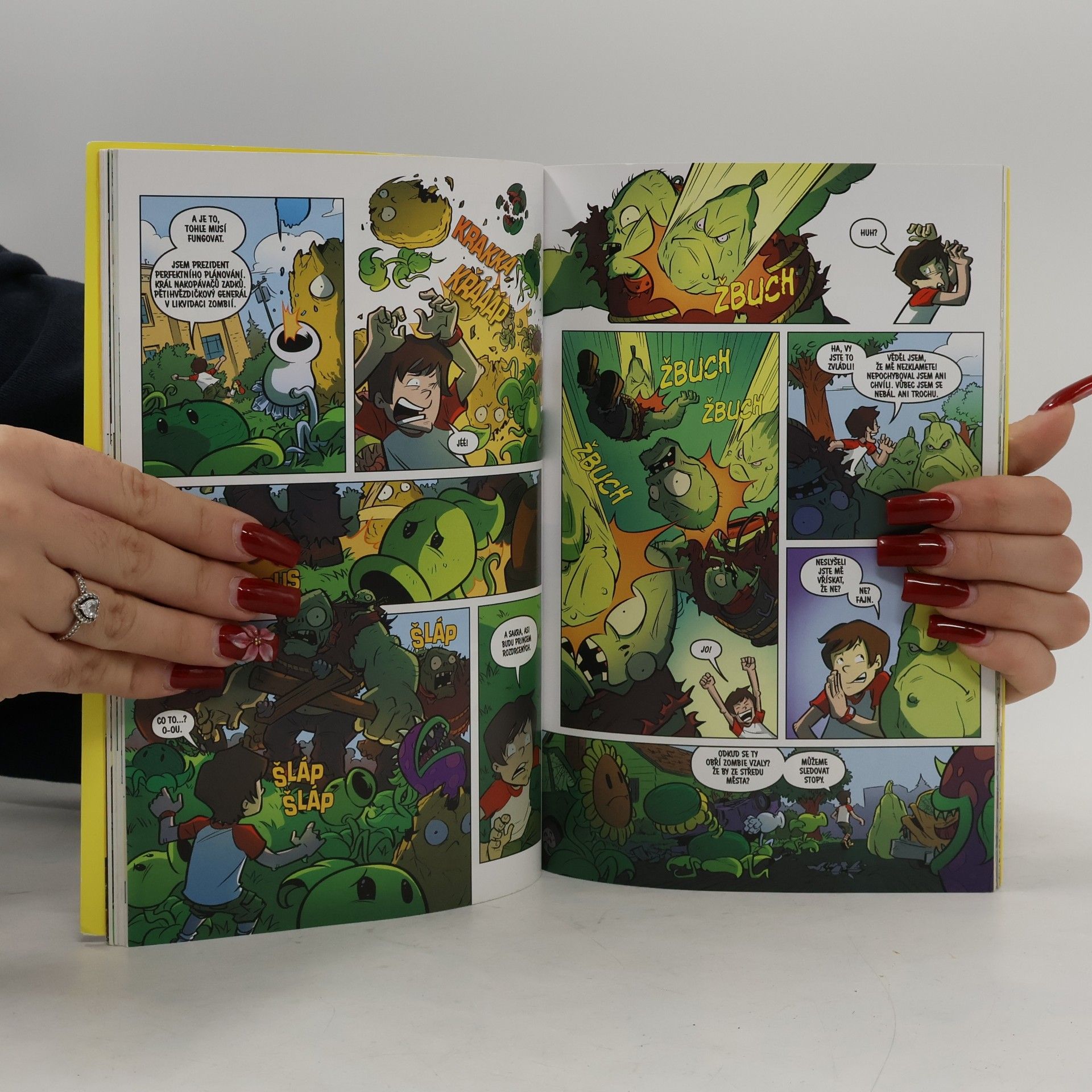 Paul Tobin Plants vs. Zombies. Trávogeddon