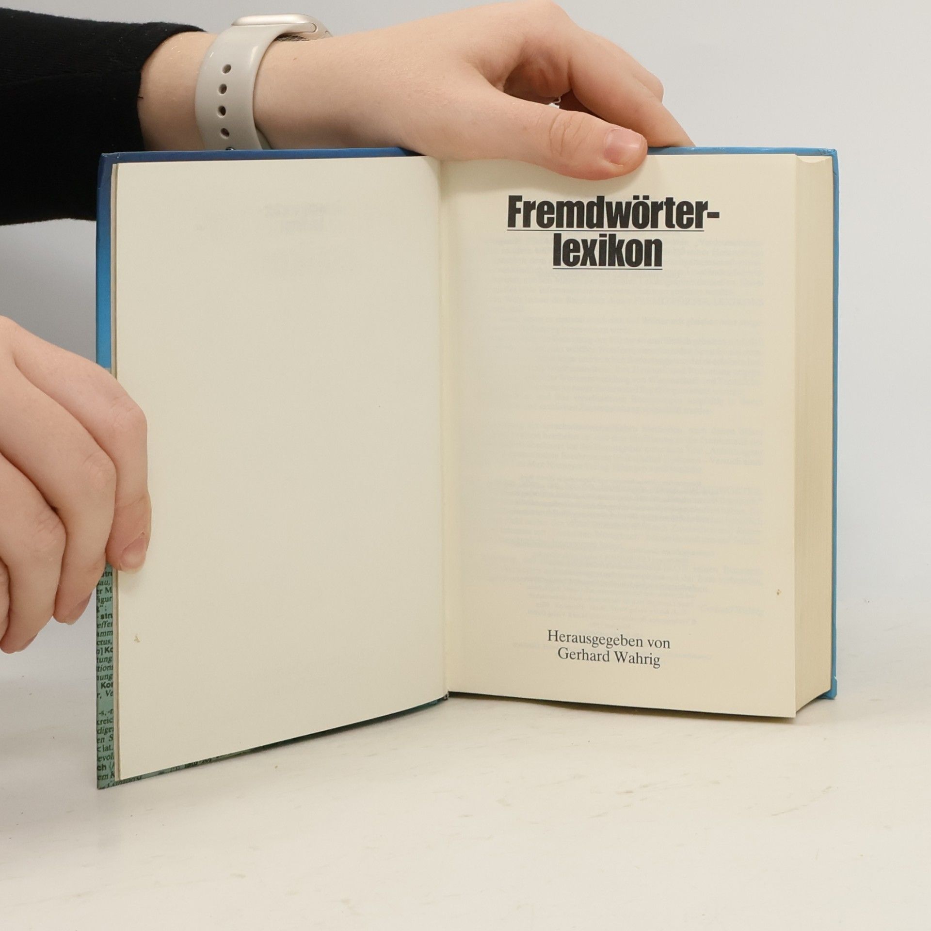 Gerhard Wahrig Fremdwörterlexikon
