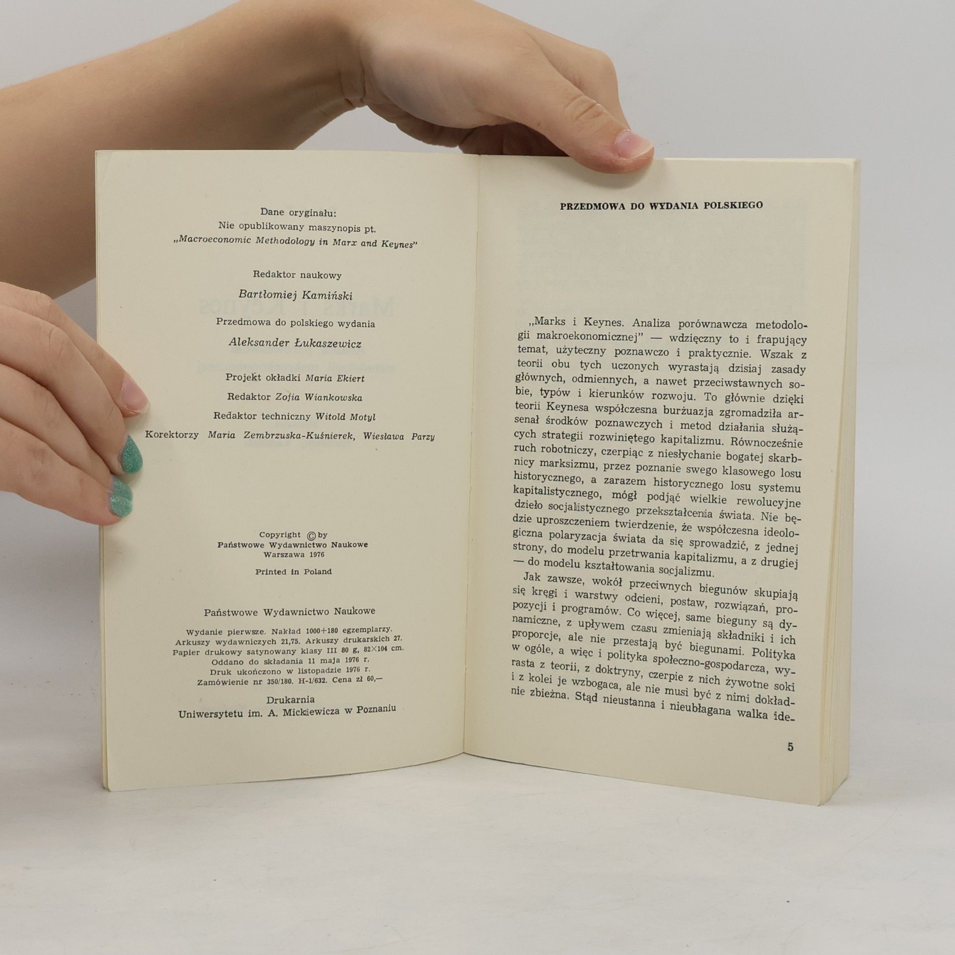 Eskor Toyo Marks i Keynes