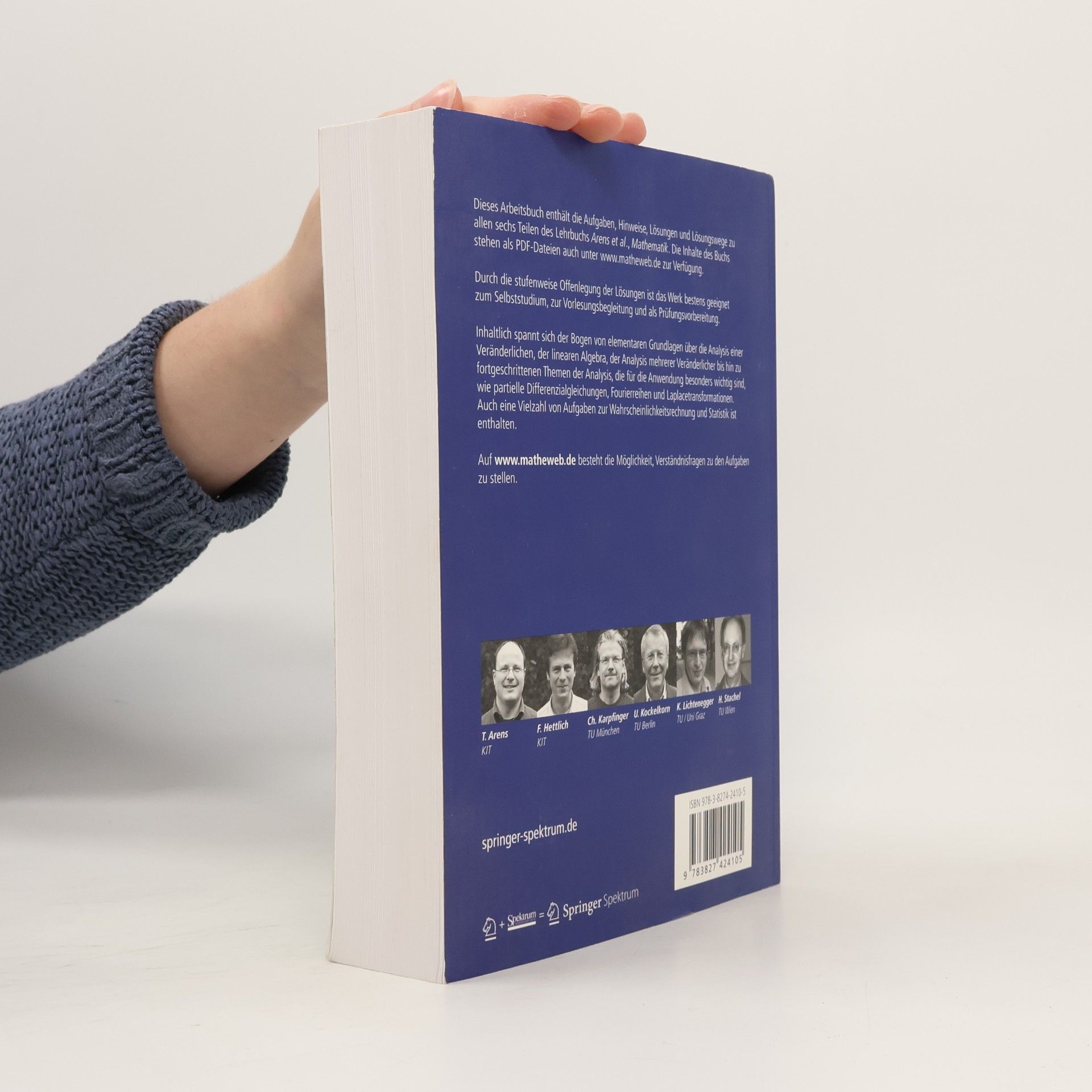 Tilo Arens Arbeitsbuch Mathematik
