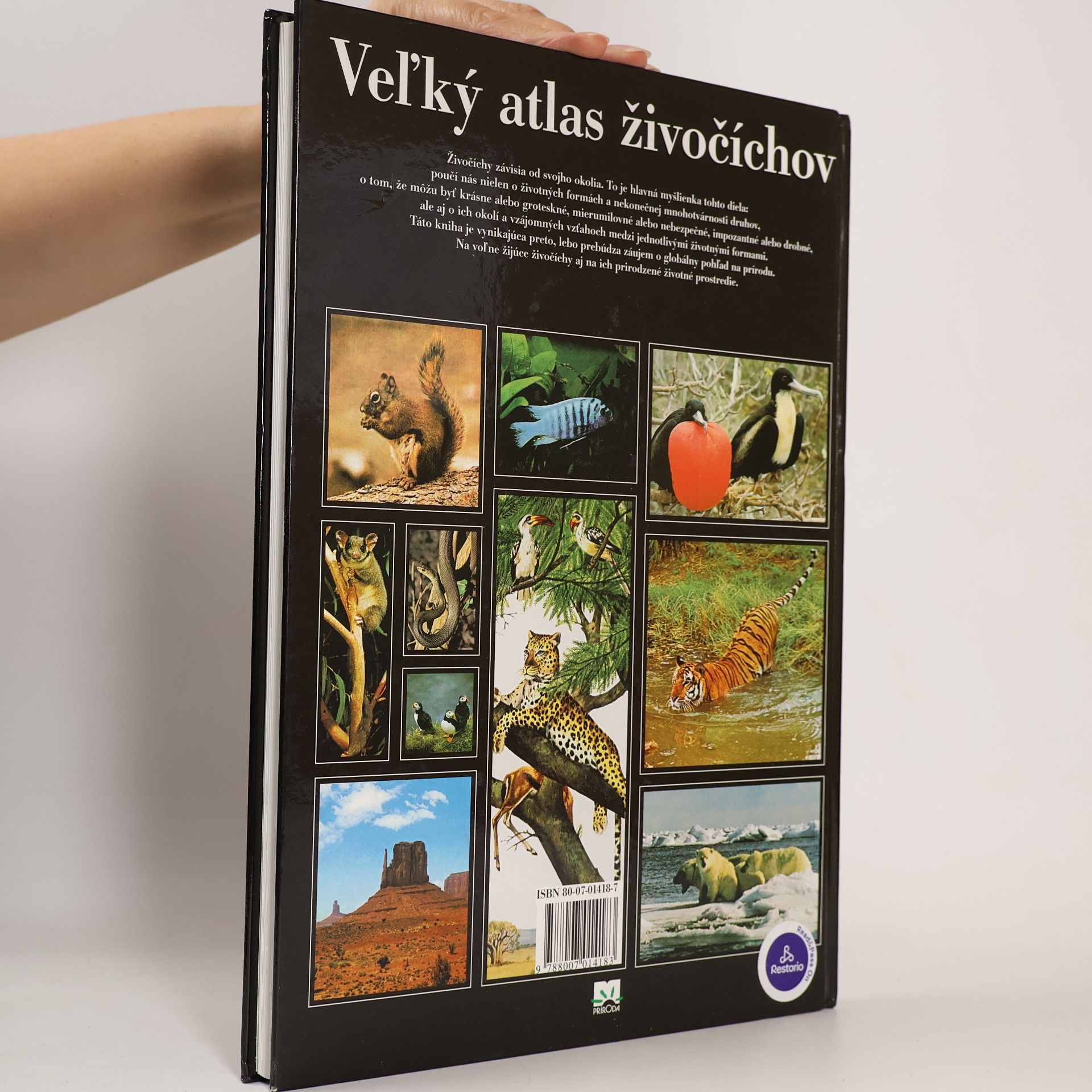 Autorenkollektiv Veľký atlas živočíchov. Jedinečný obraz života na Zemi