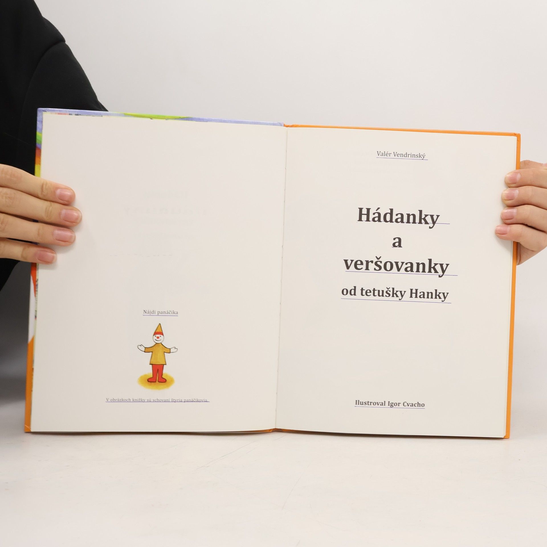 Valér Vendrinský Hádanky a veršovanky od tetušky Hanky 1