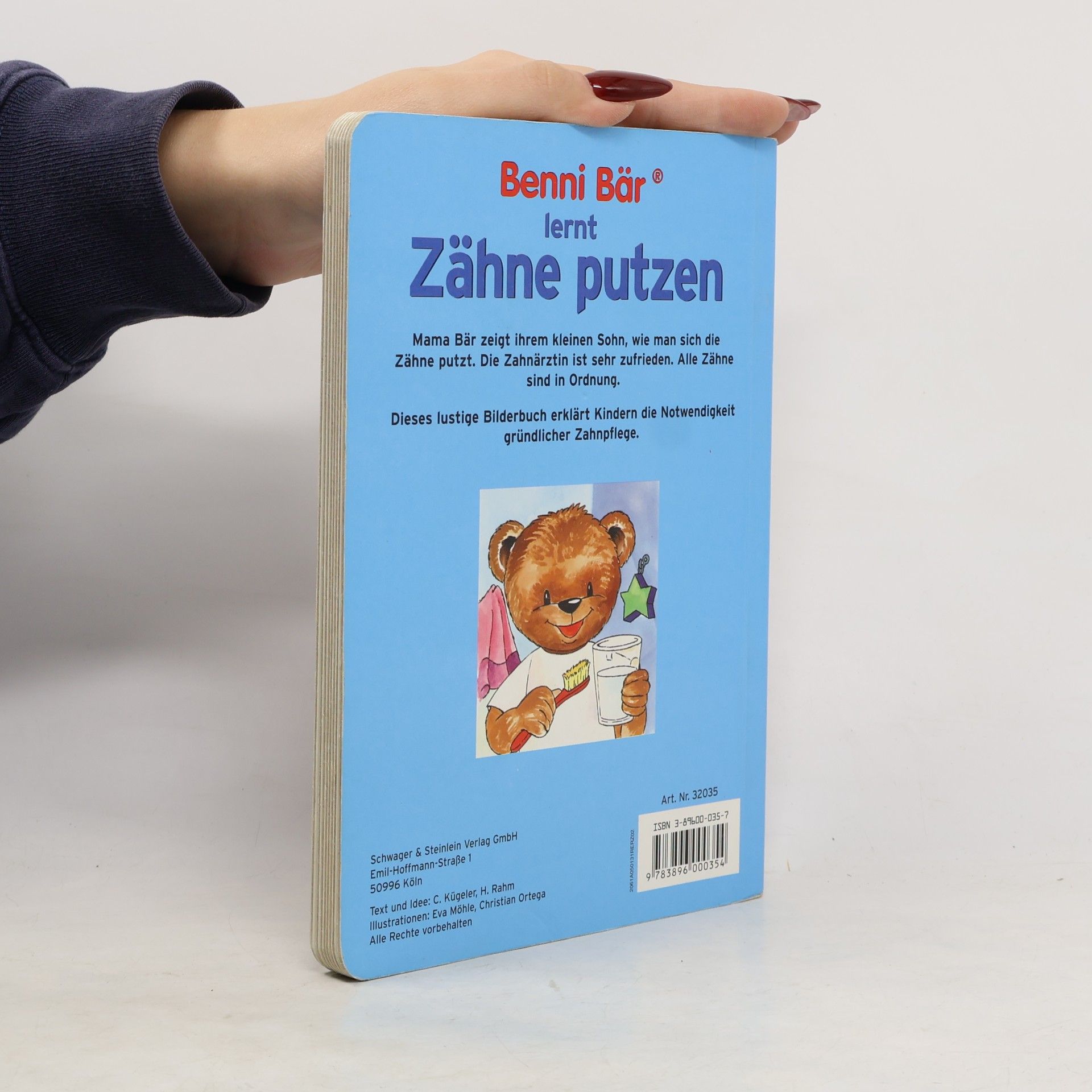 Kolektív autorov Benni Bär lernt Zähne putzen