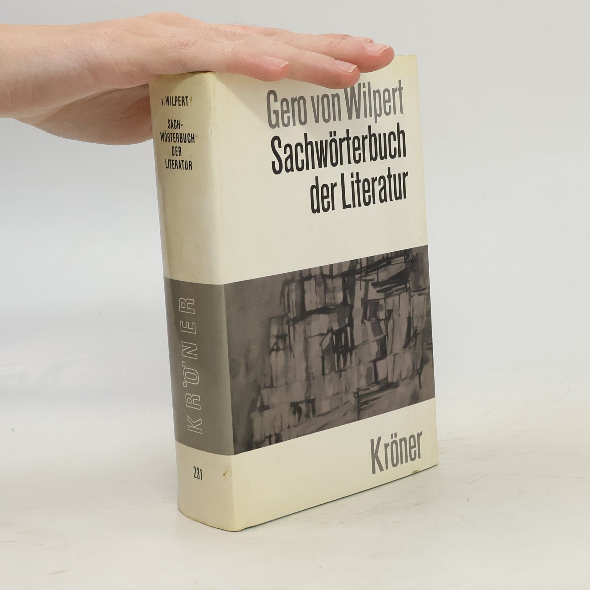 Gero von Wilpert Sachwörterbuch der Literatur
