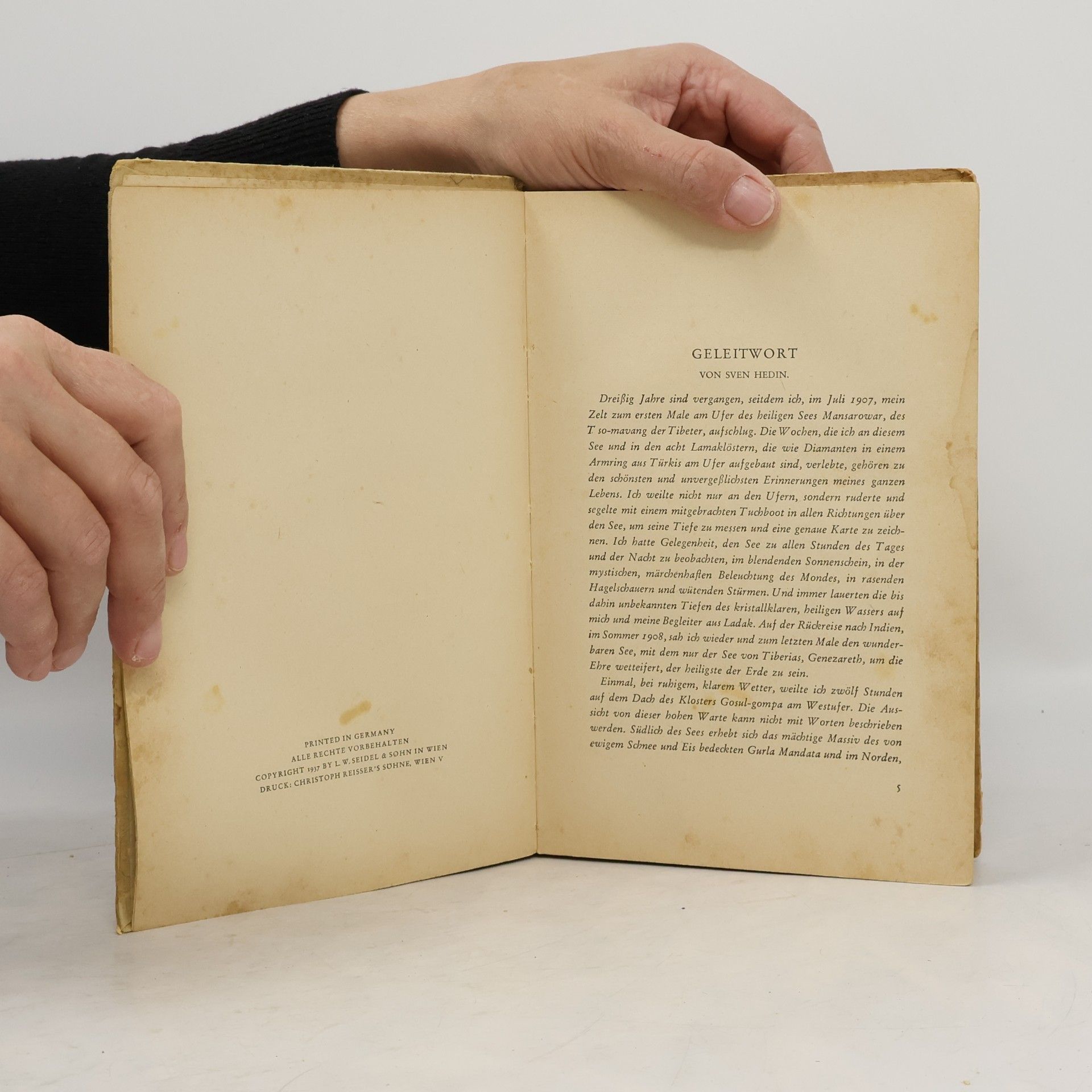 Herbert Tichy Zum heiligsten Berg der Welt
