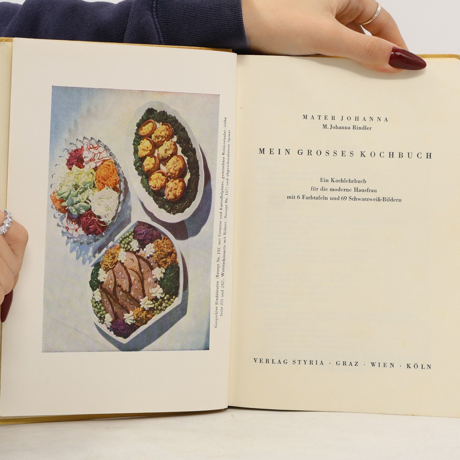 Mater Johanna Rindler Mein Grosses Kochbuch