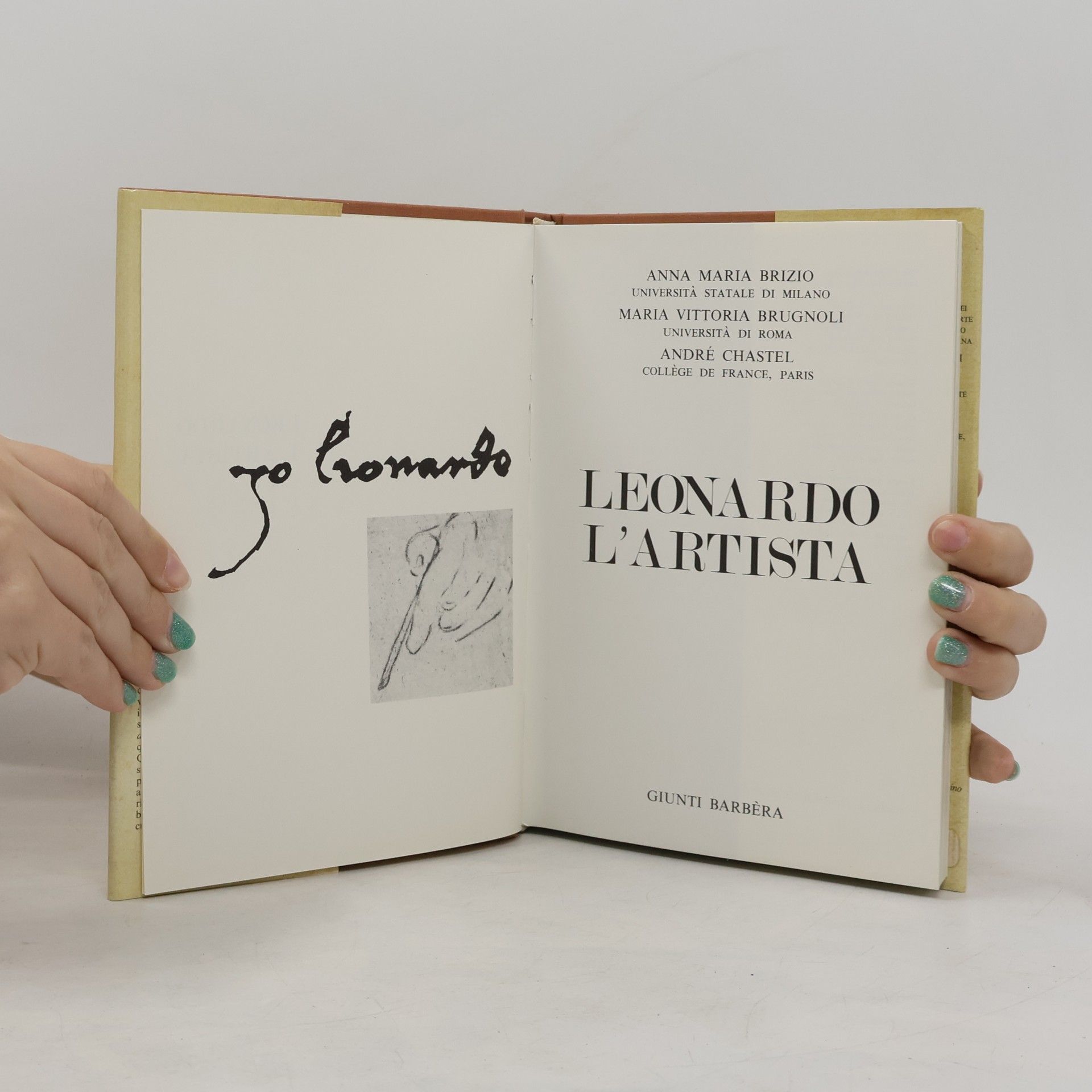 Anna Maria Brizio Leonardo l'artista