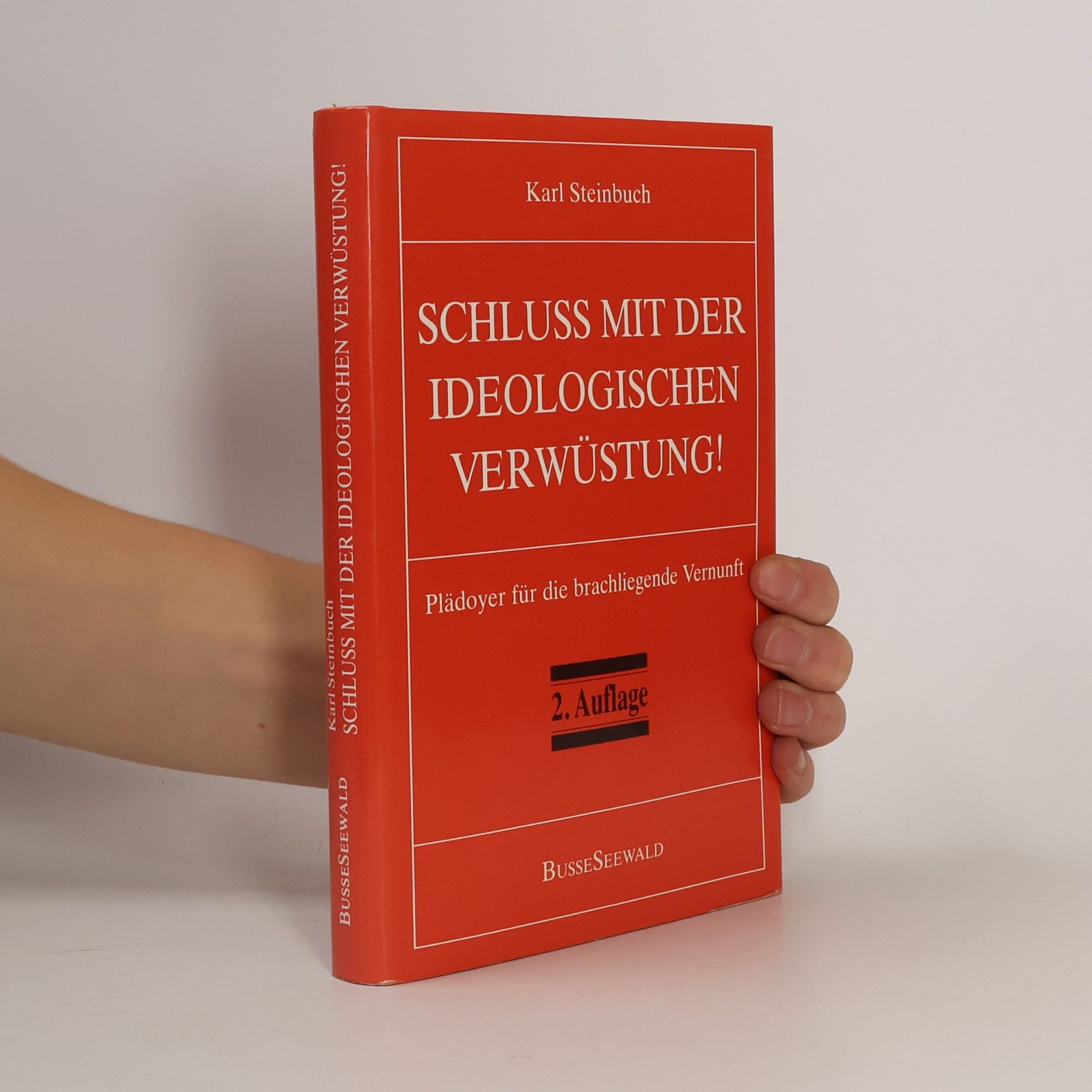 Schluss mit der ideologischen Verwüstung!
