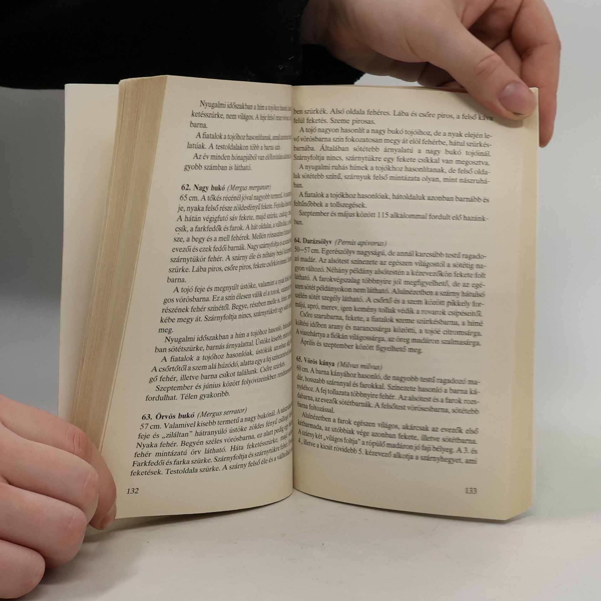 Unknown Author Magyarország madarainak határozója