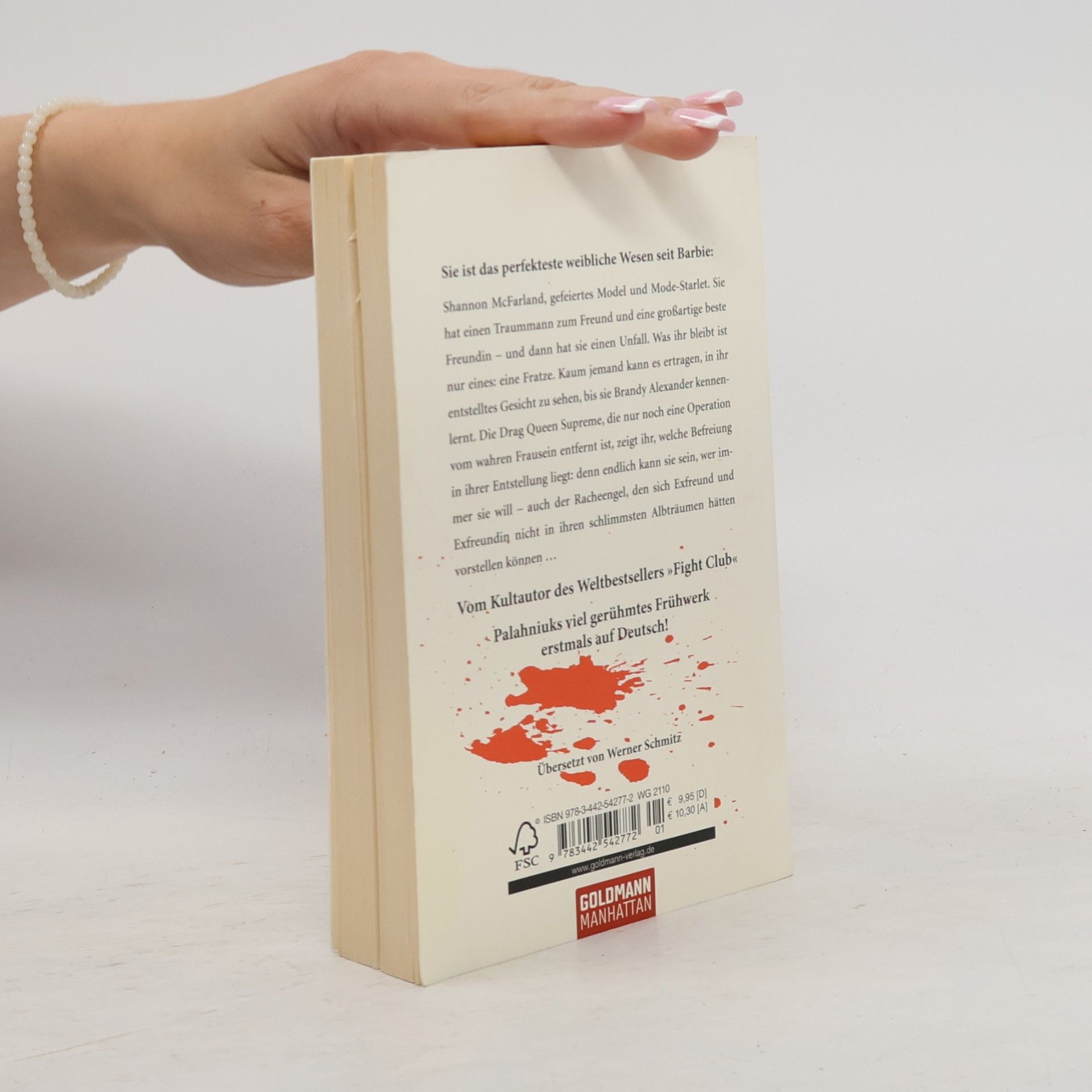 Chuck Palahniuk Fratze