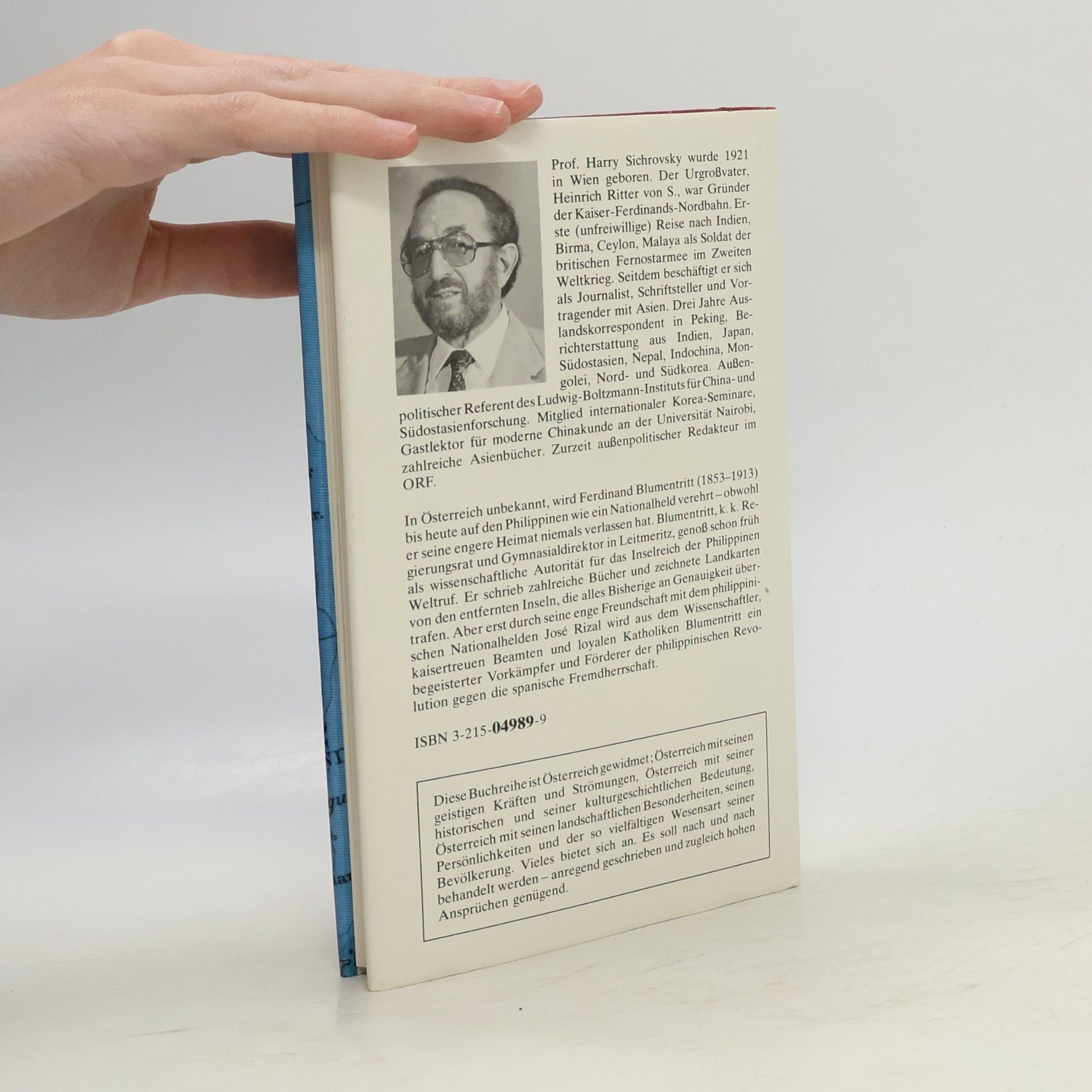 Harry Sichrovsky Der Revolutionär von Leitmeritz