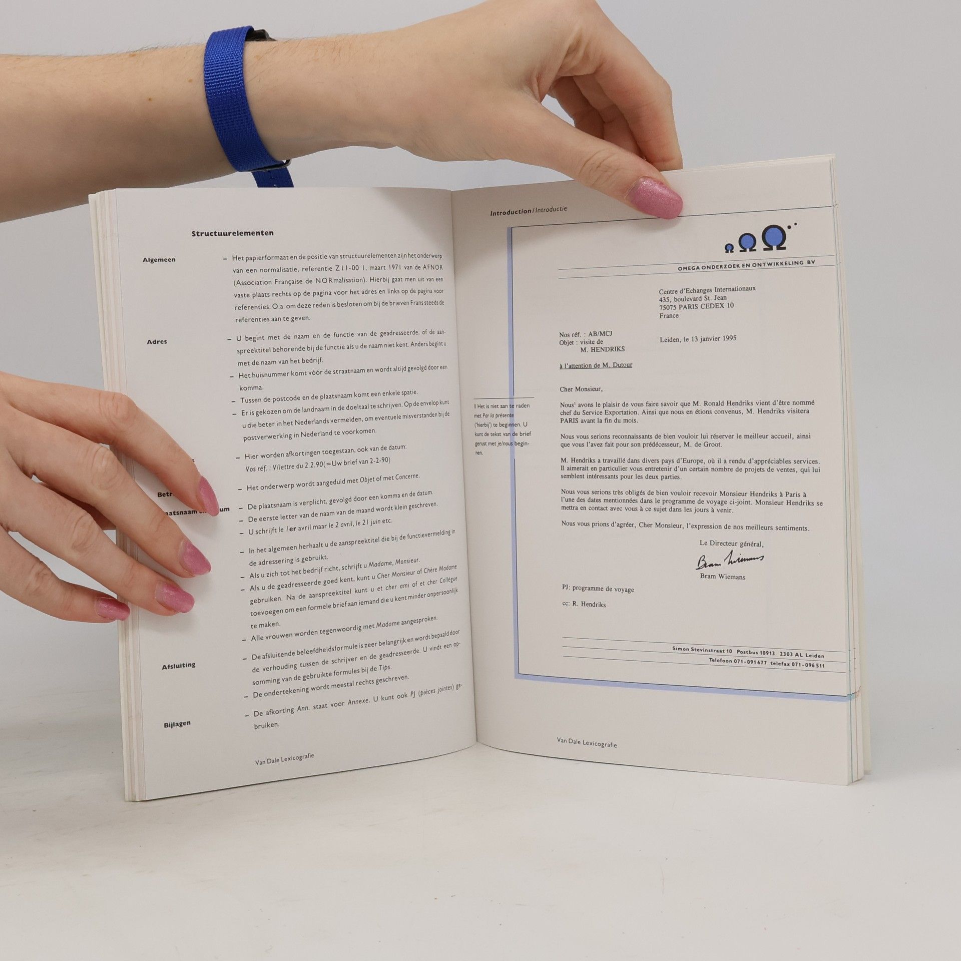 M. Hannay Van Dale Zakenbrieven in vijf talen