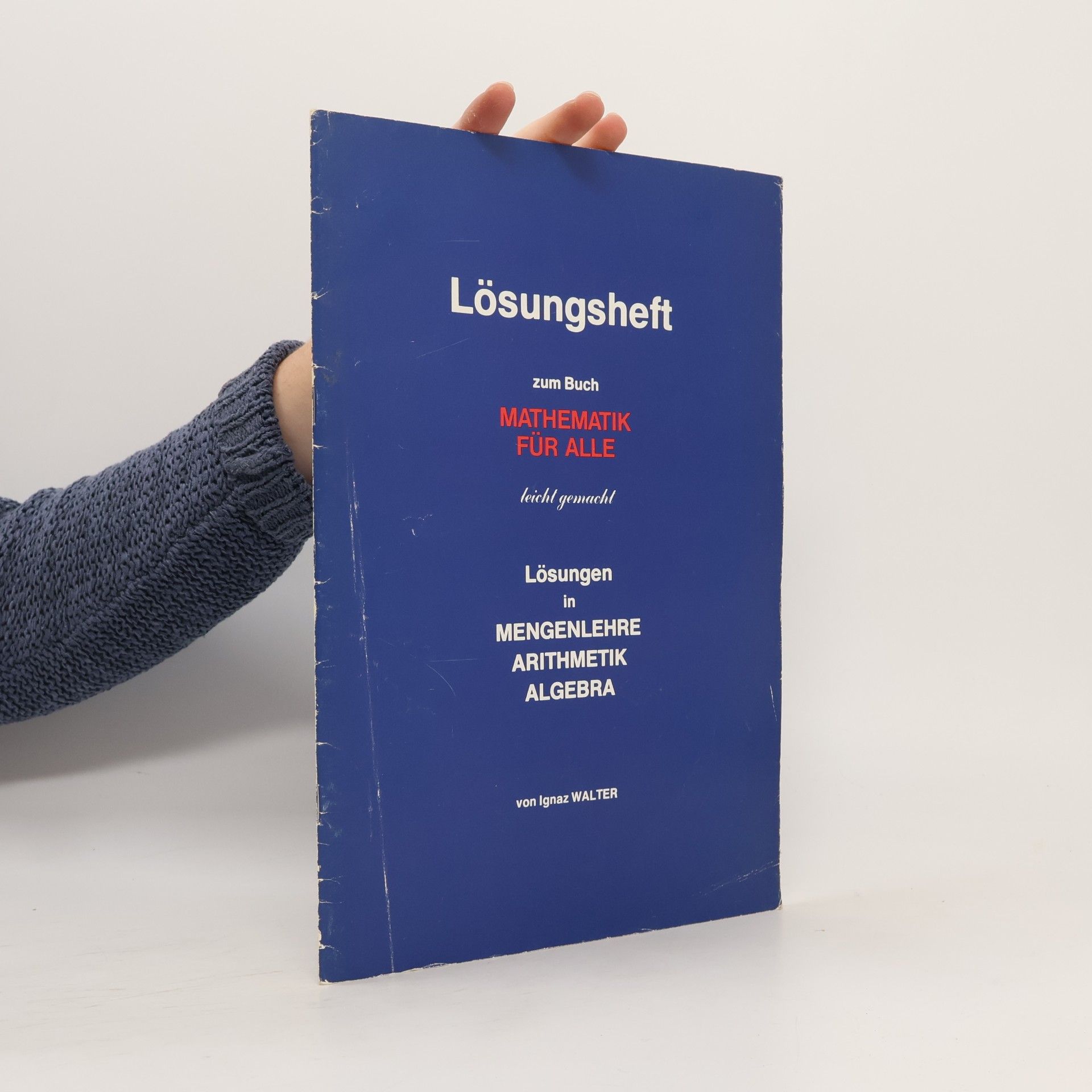 Ignaz Walter Mathematik für alle