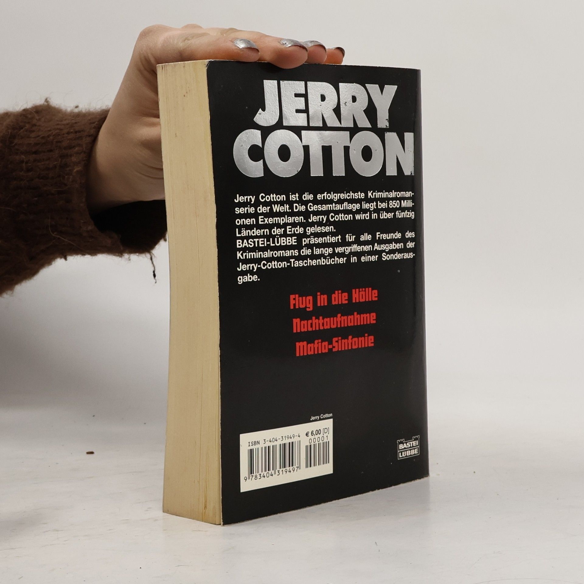 Jerry Cotton Cotton Jubiläumssonderbände - 31949: Flug in die Hölle, Nachtaufnahme, Mafia-Sinfonie