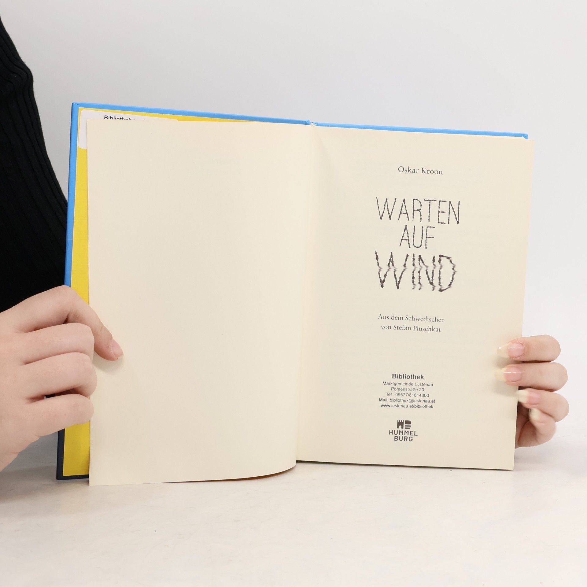 Oskar Kroon Warten auf Wind