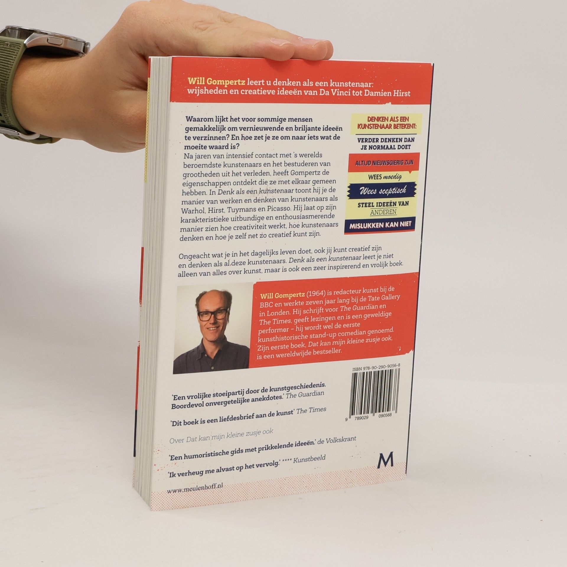 Will Gompertz Denk als een kunstenaar