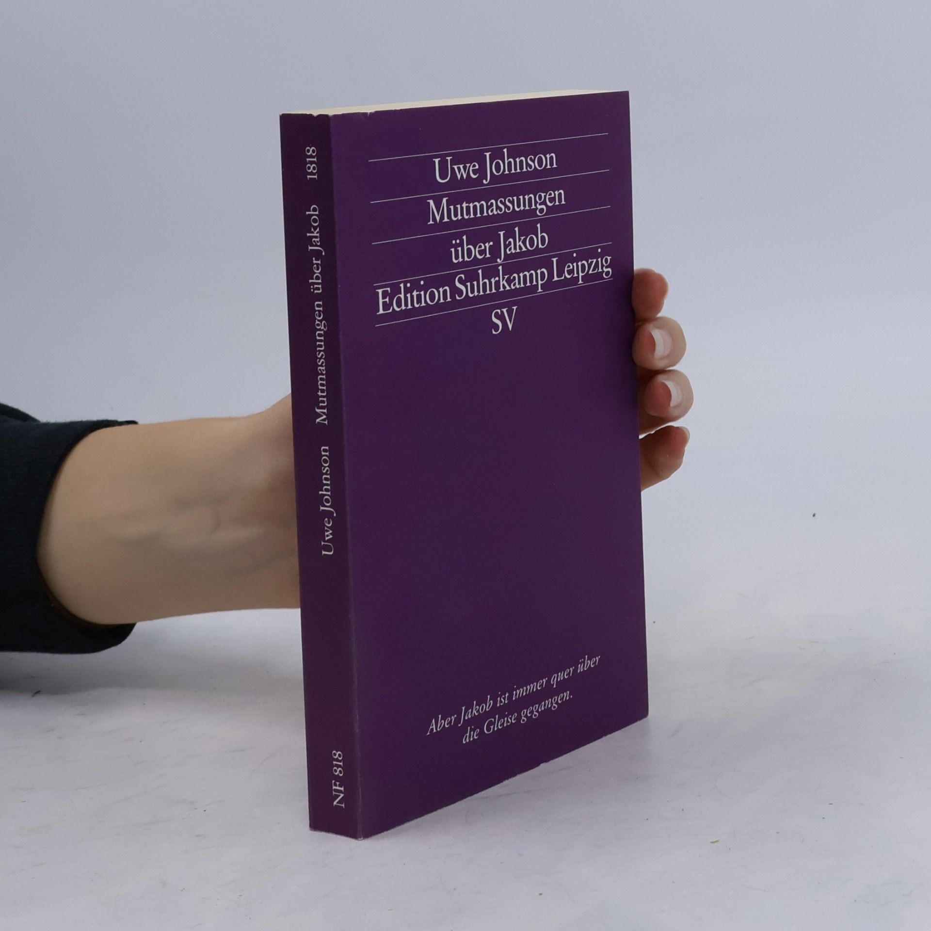 Uwe Johnson Mutmassungen über Jakob