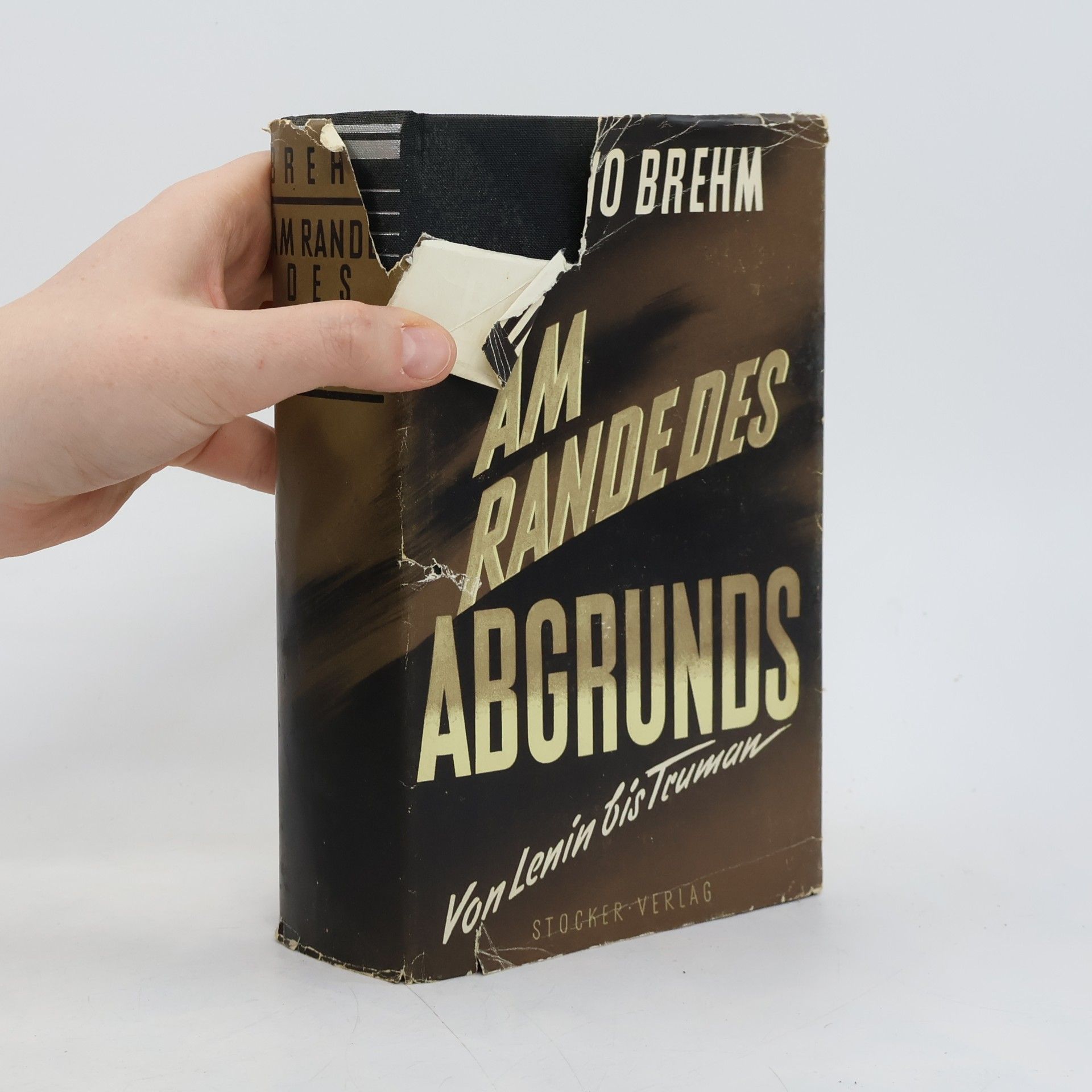 Bruno Brehm Am Rande des Abgrunds
