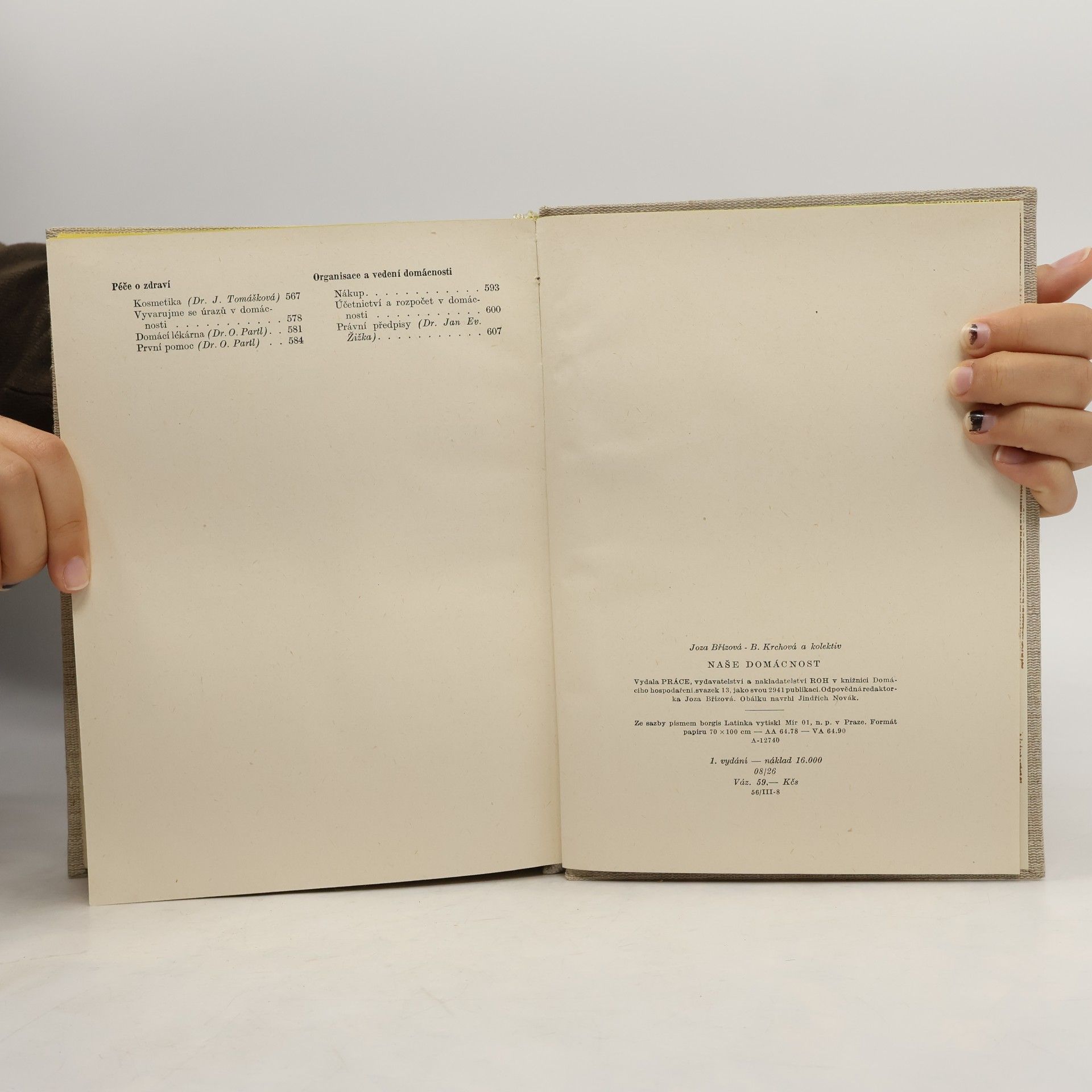 Božena Krchová Naše domácnost