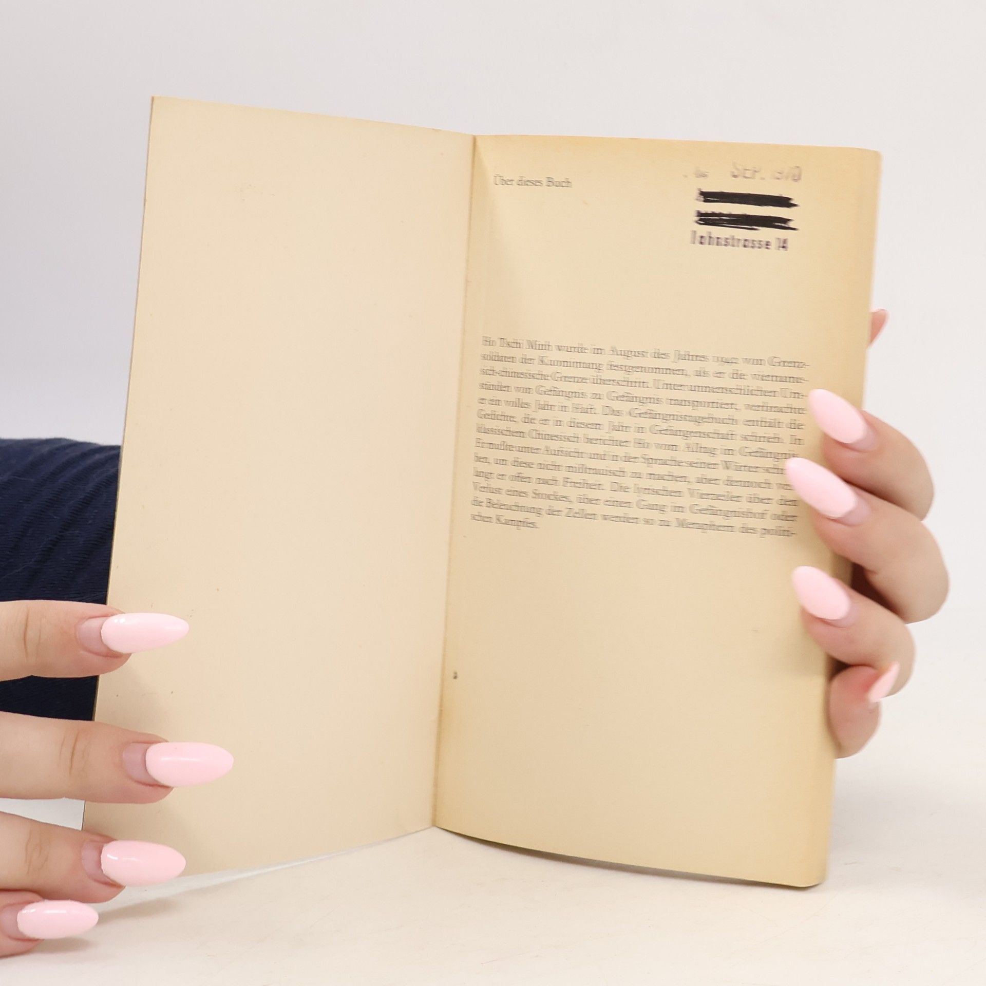 Ho Tschi Minh Gefängnistagebuch. 102 Gedichte