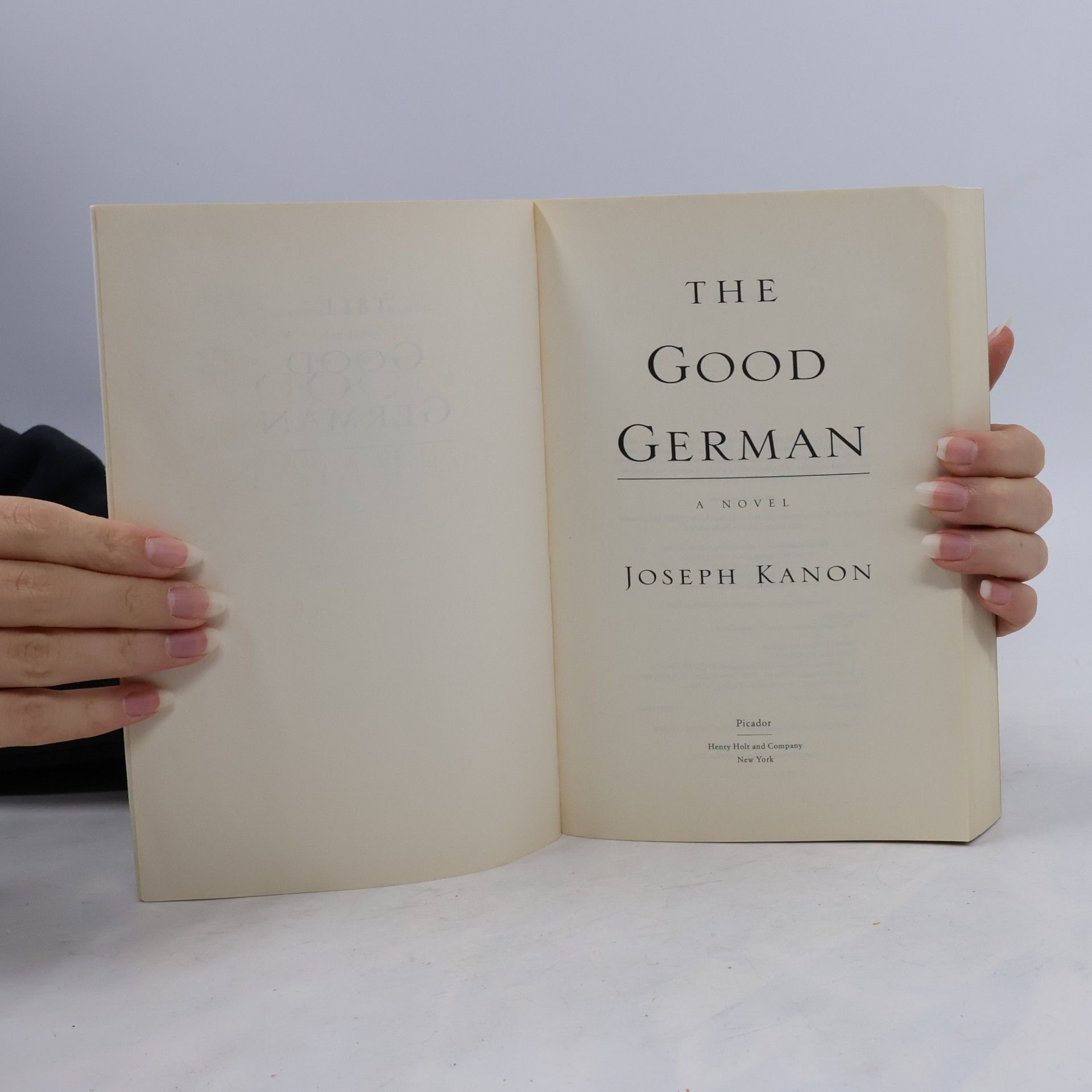 Joseph Kanon The Good German