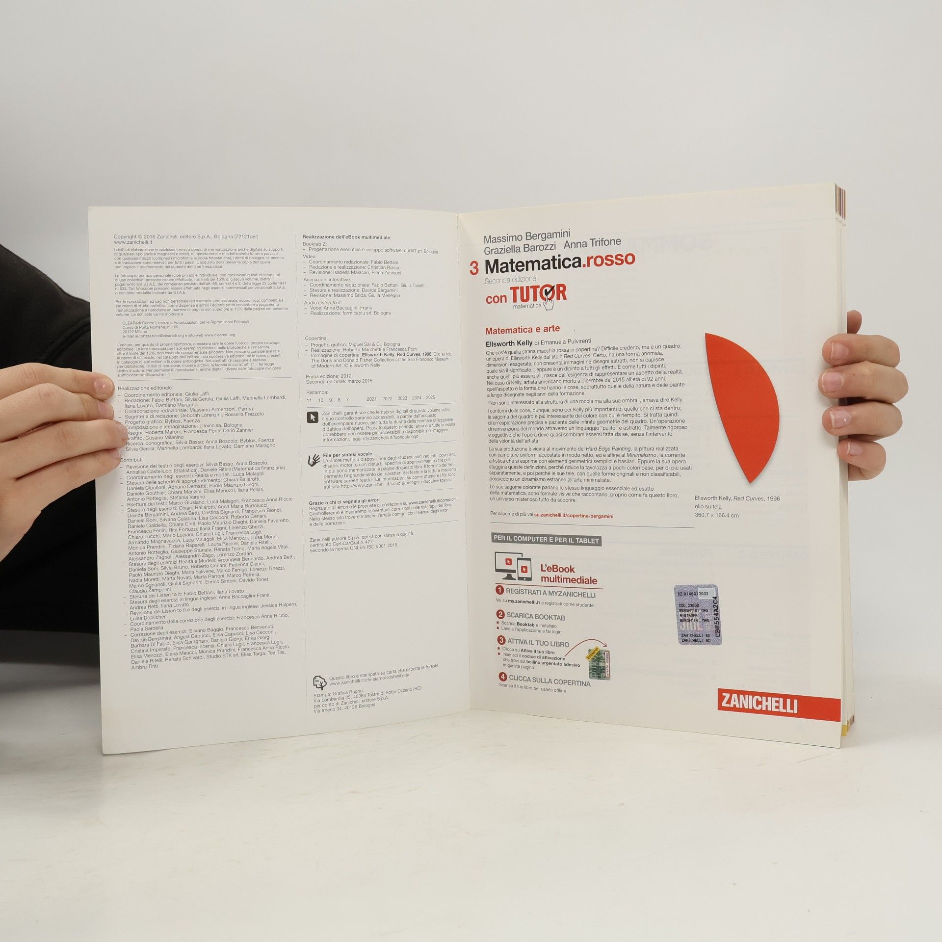 Massimo Bergamini Matematica rosso con Tutor 3