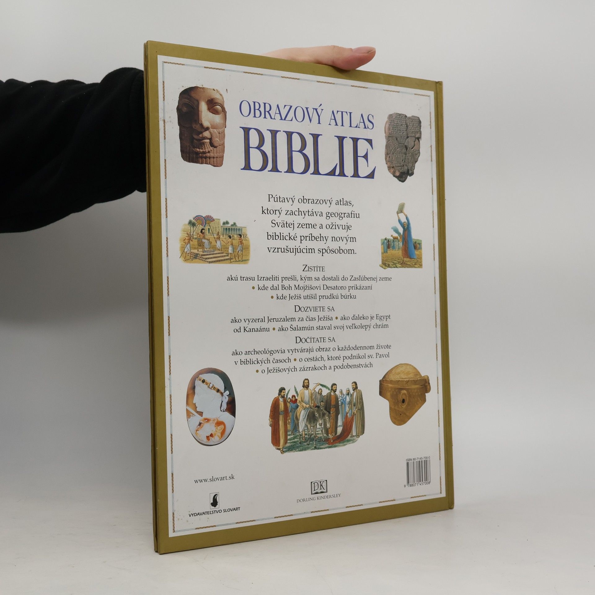 Autorenkollektiv Obrazový atlas Biblie