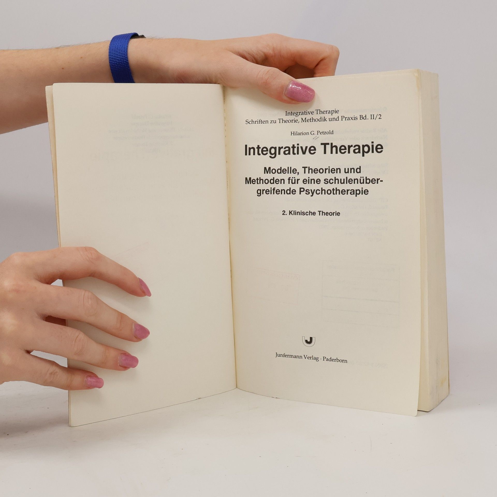 Hilarion Petzold Integrative Therapie II/2