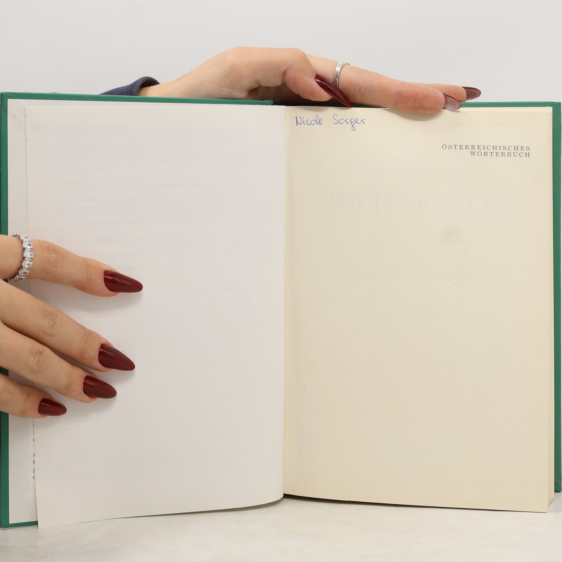 Various authors Österreichisches Wörterbuch