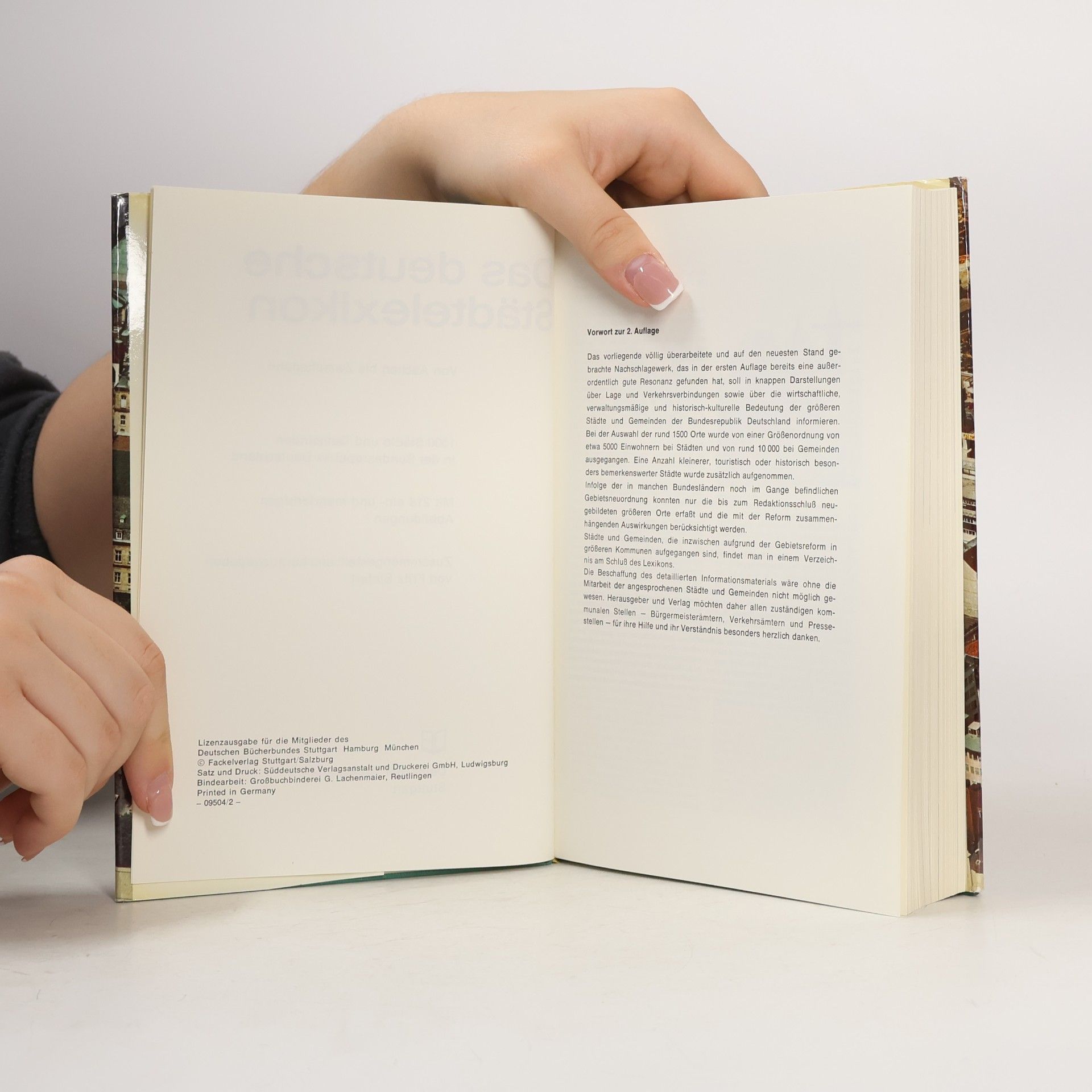 Autorenkollektiv Das deutsche Städte Lexikon