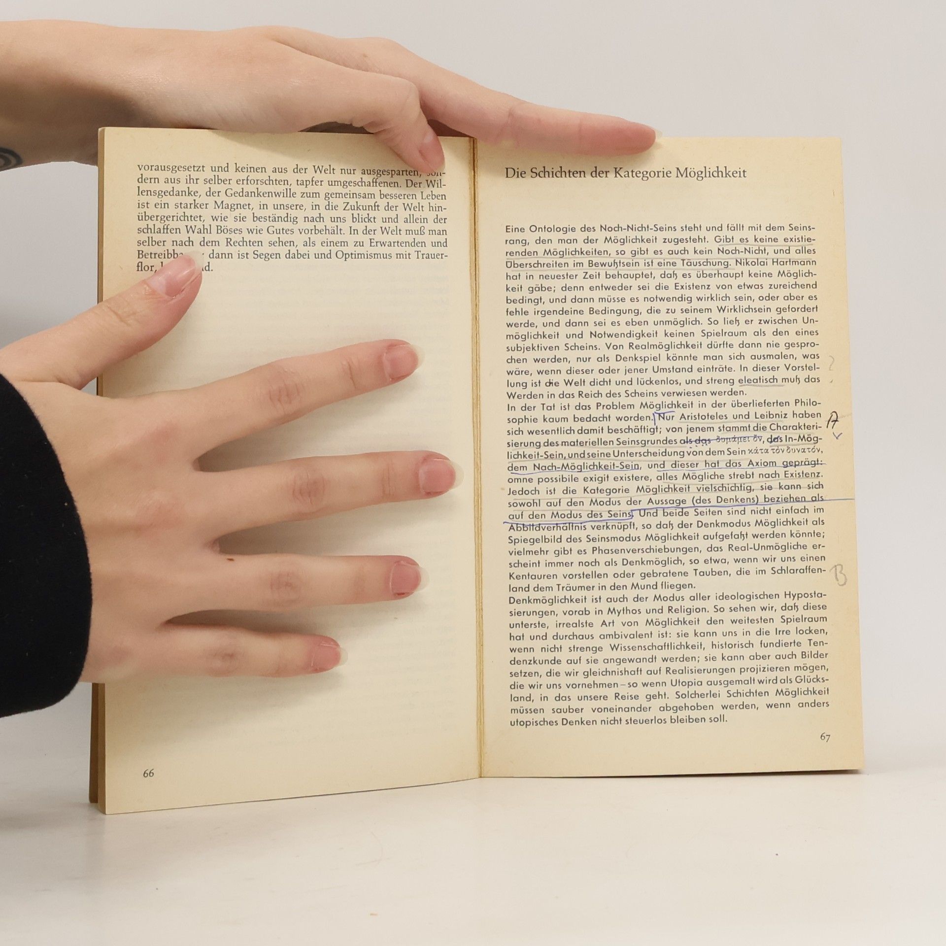 Ernst Bloch Auswahl aus seinen Schriften