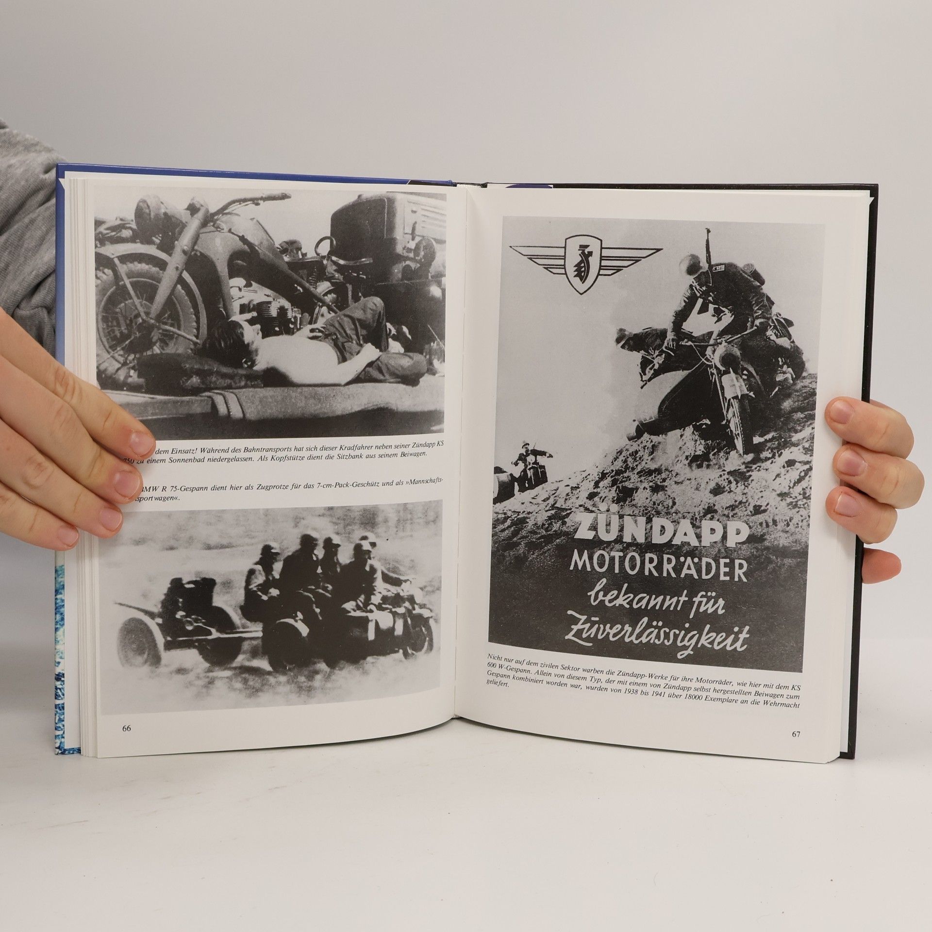 Horst Hinrichsen Kräder im Einsatz 1934 - 1945