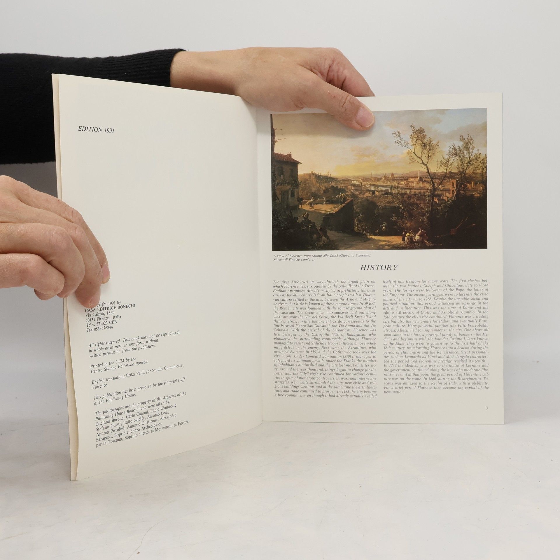 Erika Pauli The golden book of Florence