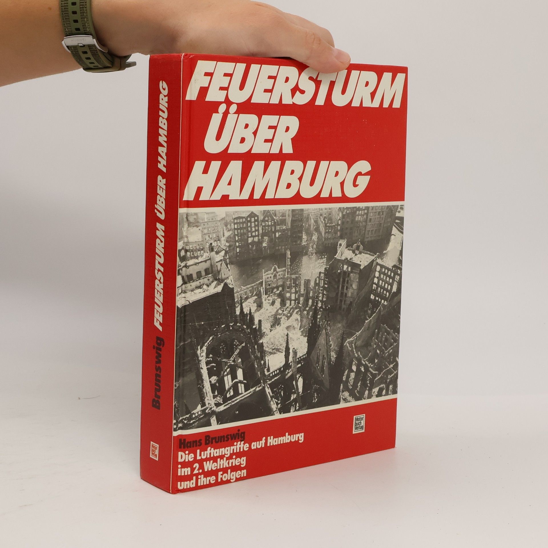 Hans Brunswig Feuersturm über Hamburg