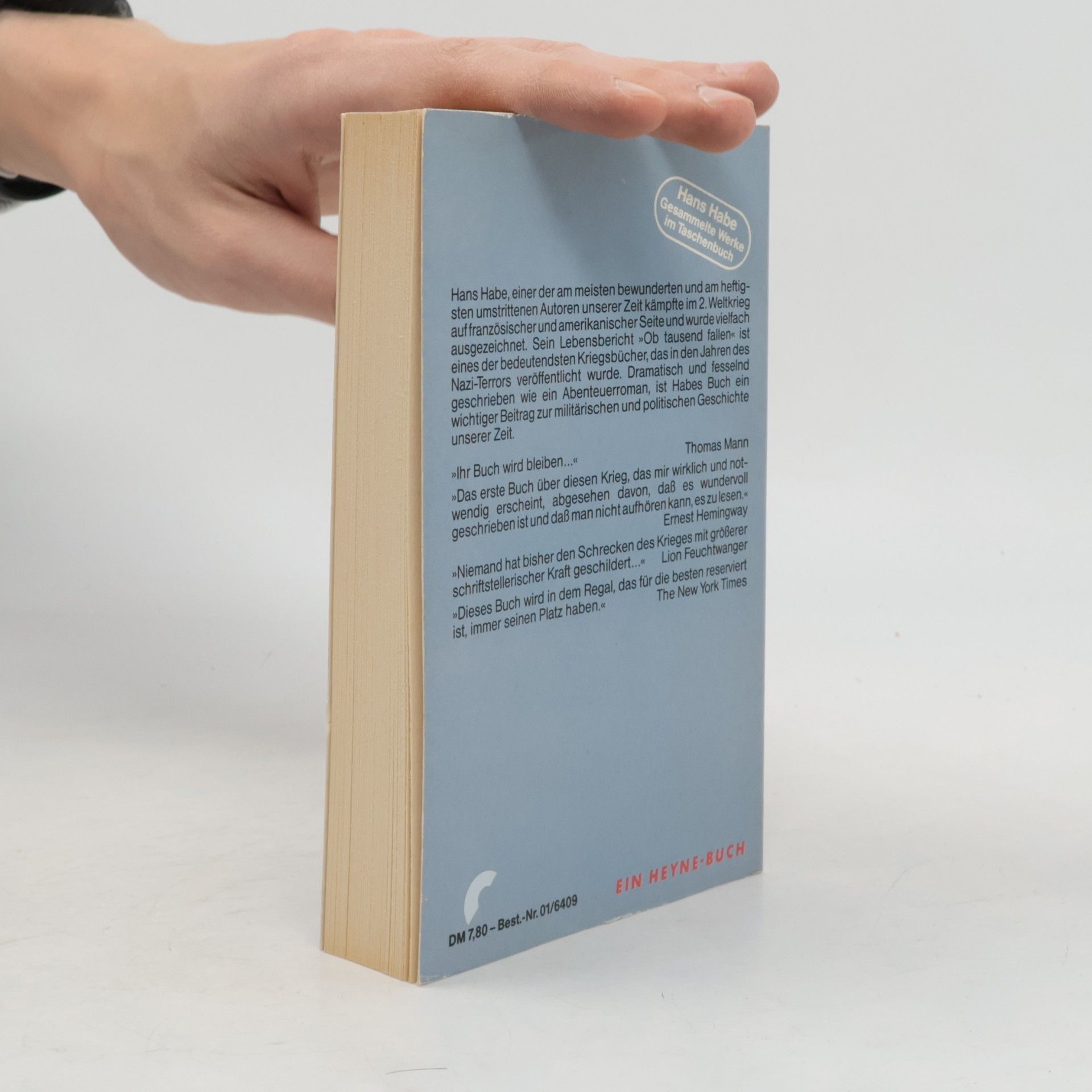 Hans Habe Ob tausend fallen