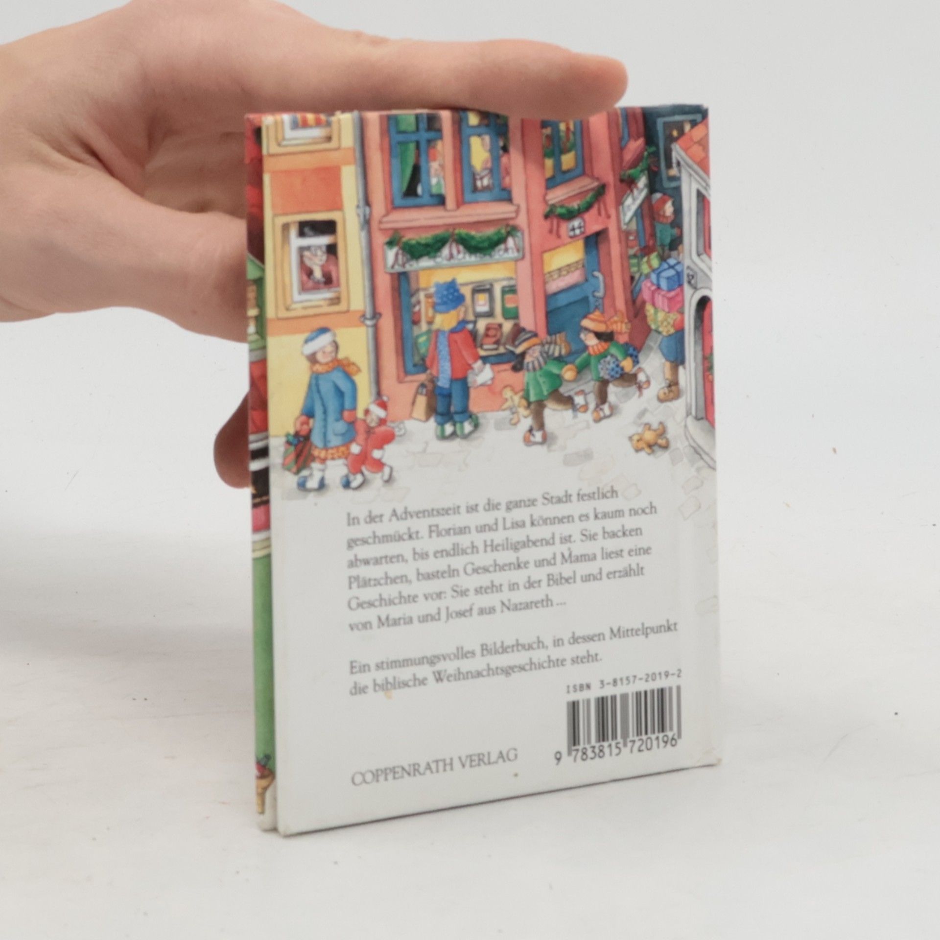 Nicola Dröge Alle Jahre wieder, Miniatur-Bilderbuch. Ein Adventsbilderbuch mit der biblischen Weihnachtsgeschichte