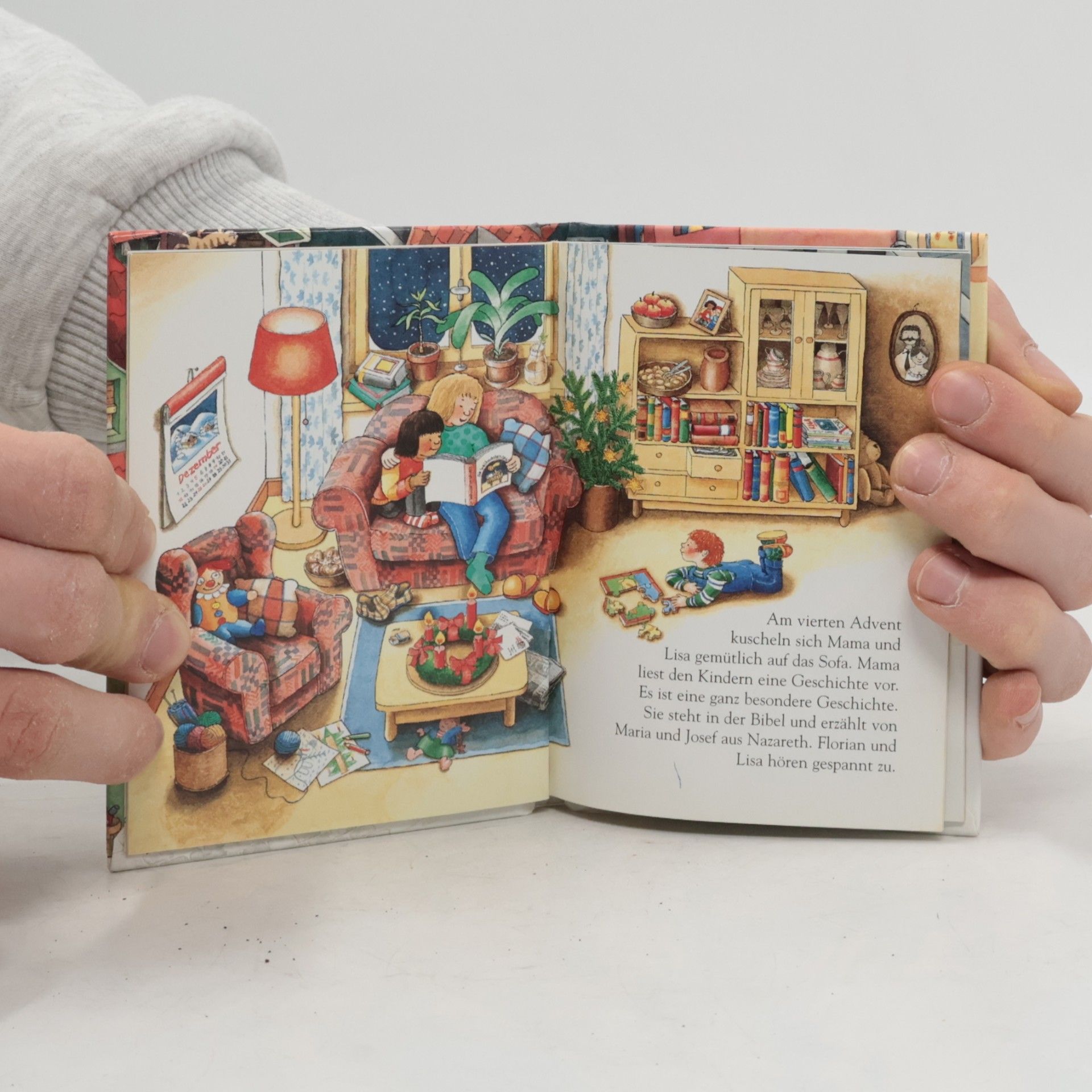 Nicola Dröge Alle Jahre wieder, Miniatur-Bilderbuch. Ein Adventsbilderbuch mit der biblischen Weihnachtsgeschichte