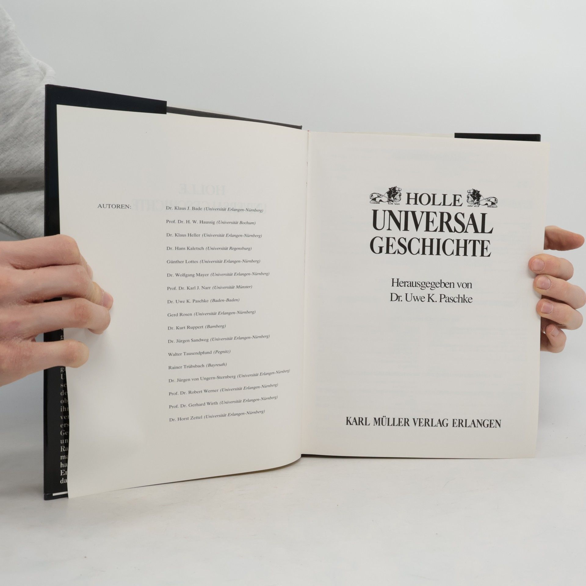 Gérard Du Ry van Beest Holle Universal Geschichte