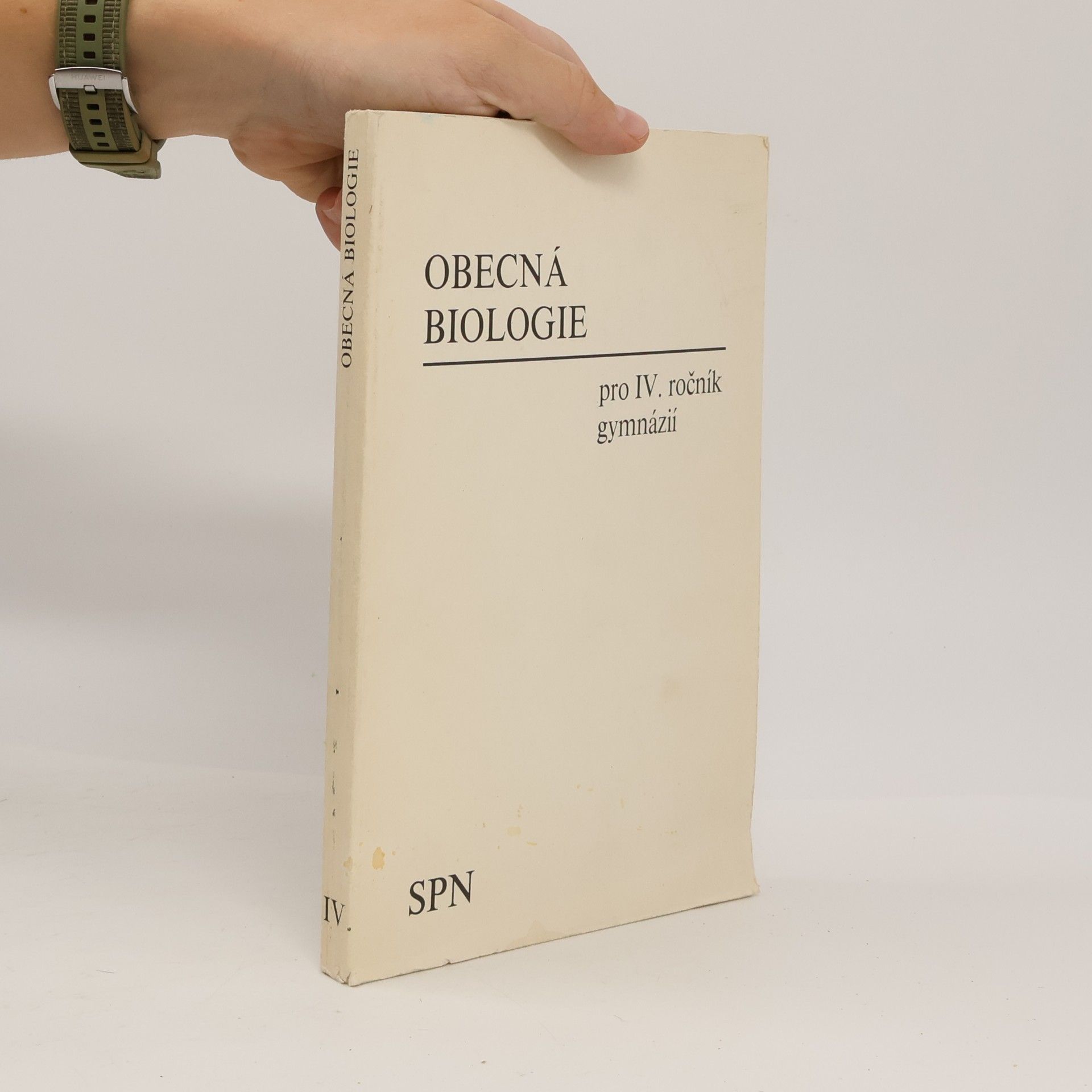 Dana Kvasničková Obecná biologie pro IV. ročník gymnázií