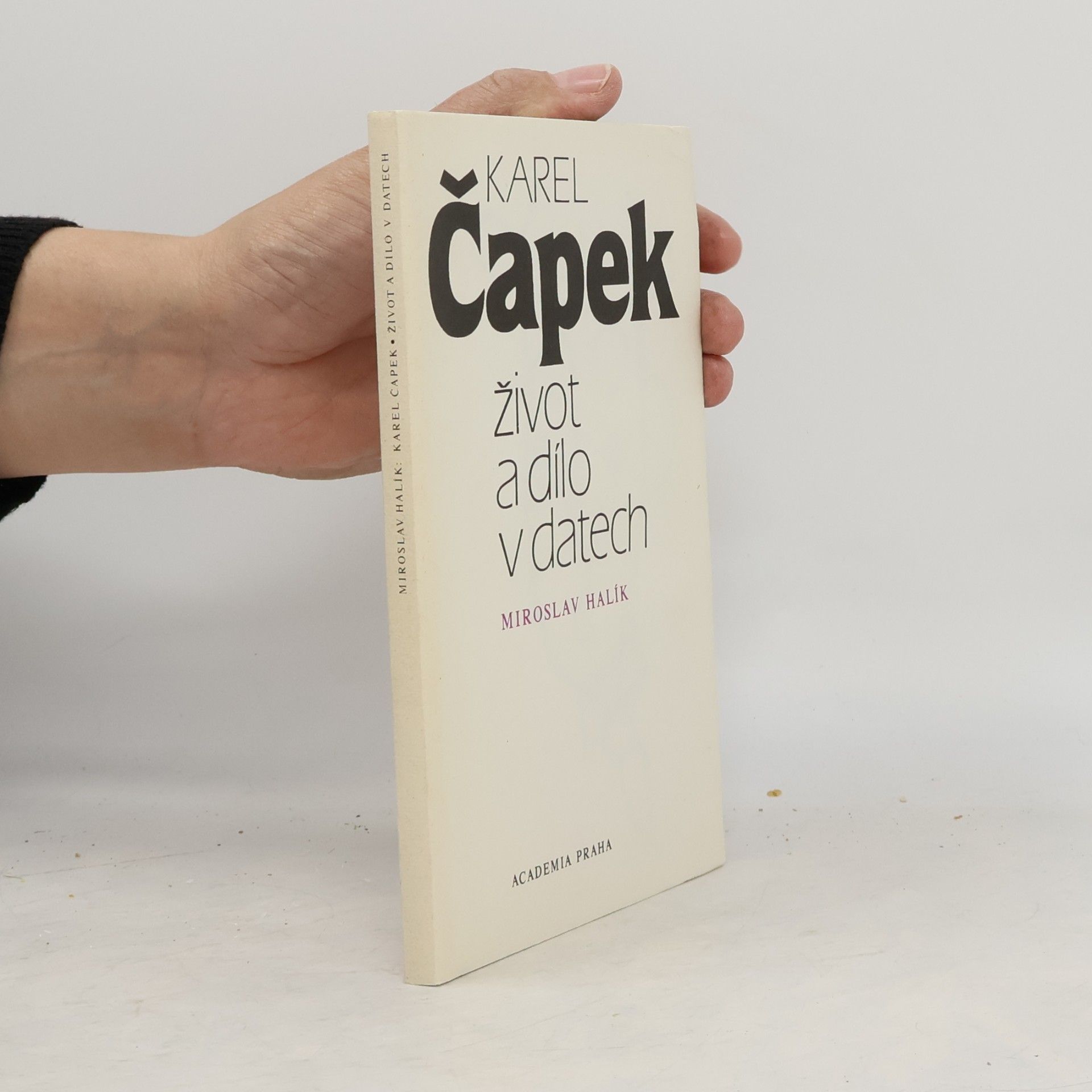 Karel Čapek. Život a dílo v datech